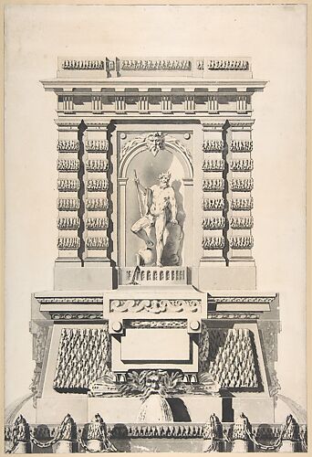 Design for a Monumental Fountain