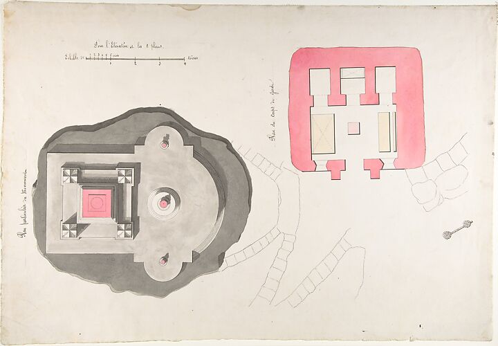 Project for the Monument de la Montagne, Orléans