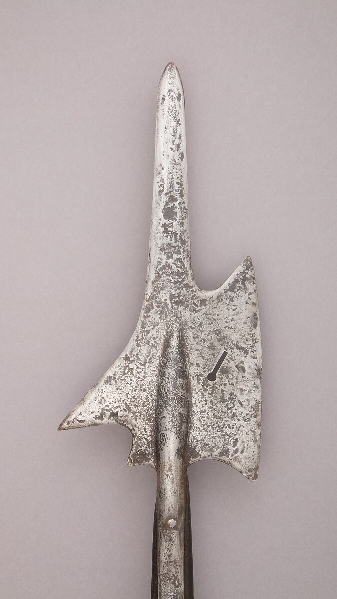 Halberd, Steel, wood, probably German