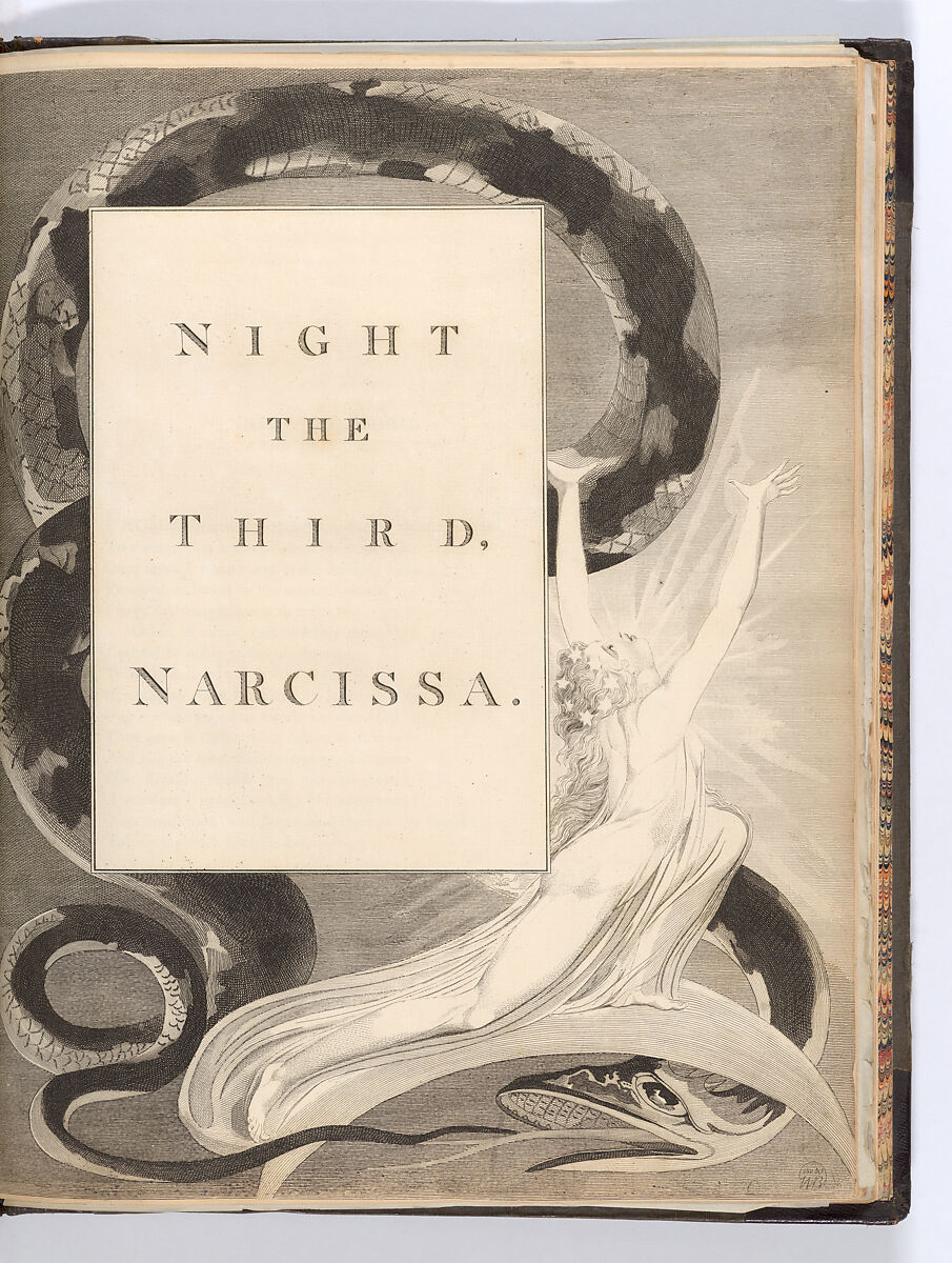 The Complaint and the Consolation; or, Night Thoughts, William Blake (British, London 1757–1827 London), Illustrations: etching and engraving