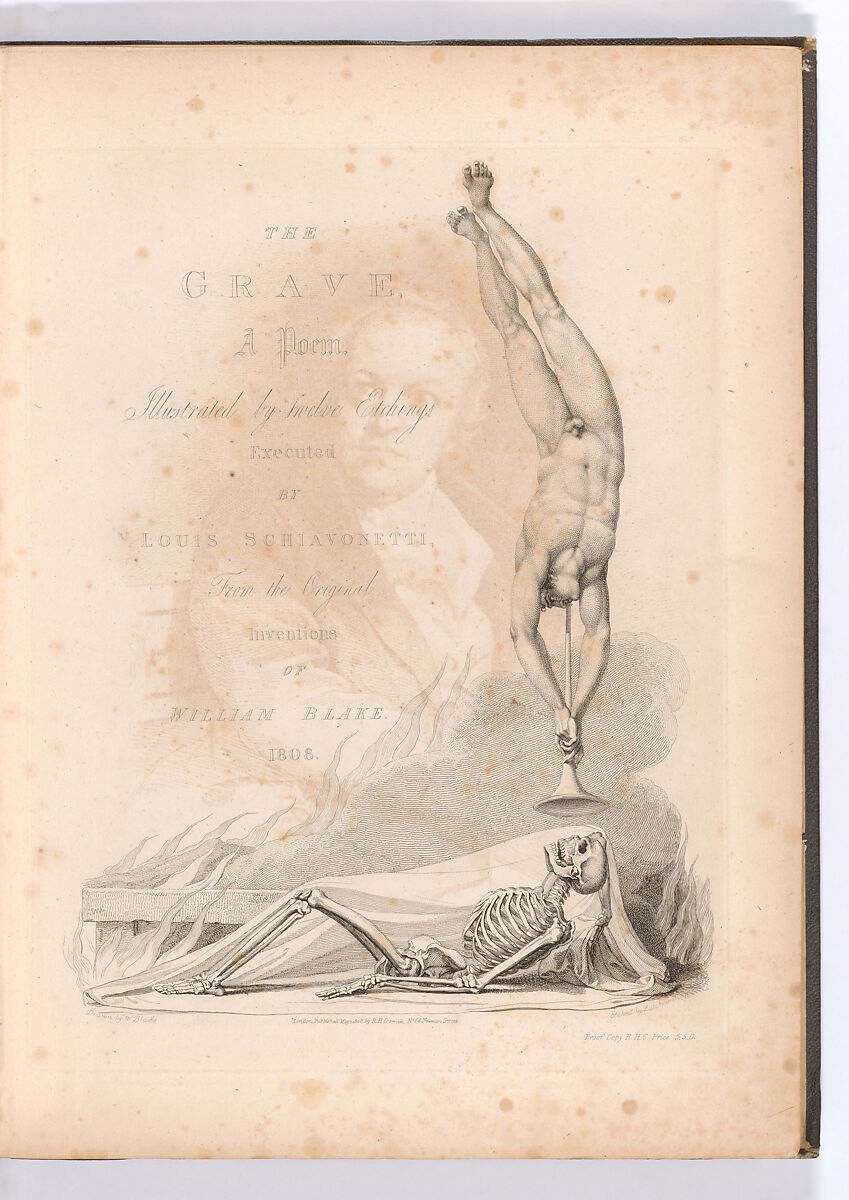 The Grave, A Poem, After William Blake (British, London 1757–1827 London), Illustrations: etchings