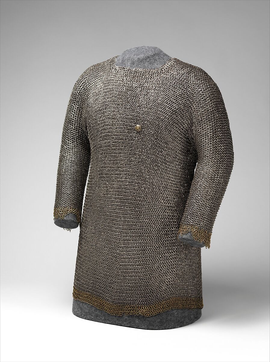 Shirt of Mail, Steel, copper alloy (latten), iron, brass, German, Nuremberg