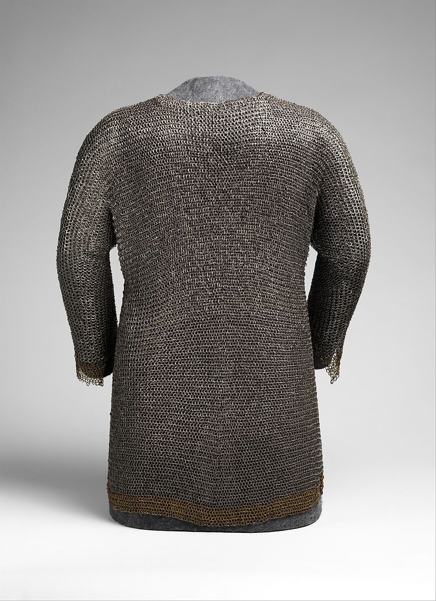Shirt of Mail, Steel, copper alloy (latten), iron, brass, German, Nuremberg