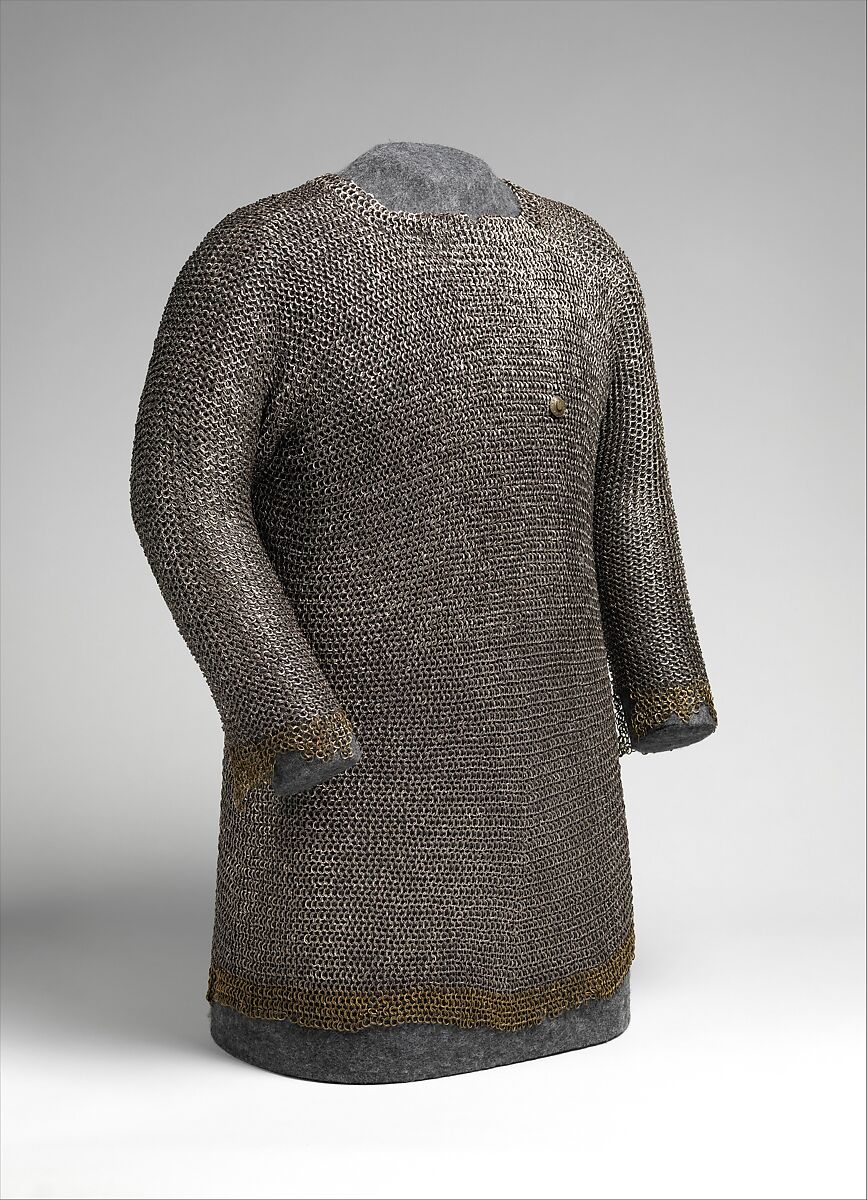 Shirt of Mail, Steel, copper alloy (latten), iron, brass, German, Nuremberg