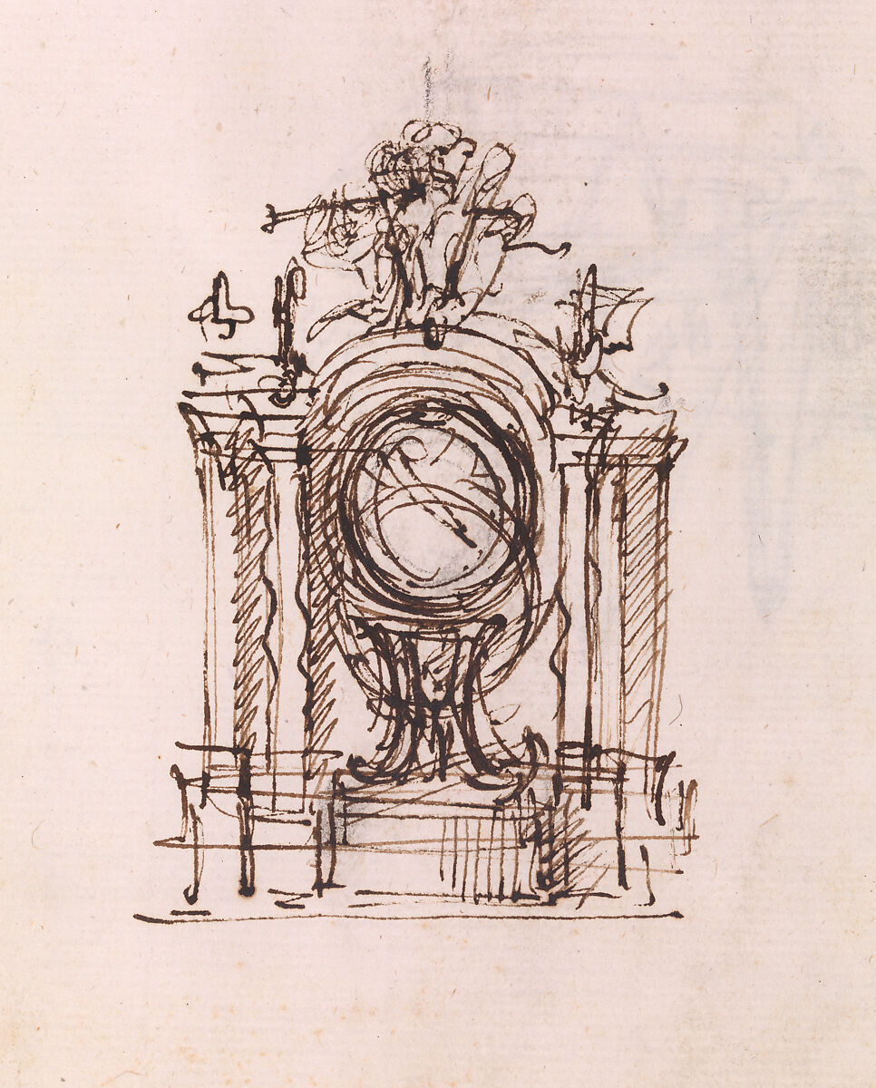 Album of Drawings, Filippo Juvarra (Italian, Messina 1678–1736 Madrid), 1)     Pen and brown ink, brush and gray wash.
2)     Pen and brown ink, over black chalk.
3)
4)     Black chalk.
5)     Pen and brown ink, over black chalk.
6)     Pen and brown ink, over black chalk.
7)     Pen and brown ink, black chalk transfer.
8)     Pen and brown ink, brush and gray wash, over black chalk.
9)     Black chalk.
10)   Black chalk.
11)   Black chalk, with pen and brown ink inscription and sketches.
12)
13)   Pen and brown ink, over traces of black chalk.
14)   Pen and brown ink.
15)   Pen and brown ink, over black chalk.
16)   Black chalk.
17)   Pen and brown ink, over black chalk.
18)   
19)   Black chalk.
20)   Black chalk.
21)   Black chalk, with some strengthening in pen and brown ink.
22)  
23)   Black chalk. 
24)   Black chalk.
25)   Black chalk.
26)   Black chalk.
27)   Black chalk.
28)   Black chalk.
29)   Black chalk.
30)   Black chalk.
31)   Black chalk.
32)   Black chalk.
33)   Black chalk.
34)   Black chalk.
35)   Black chalk.
36)   Black chalk.
37)   Black chalk.
38)   Black chalk.
39)   Black chalk.
40) 
41)
42)
43)
44)
45)
46)
47)
48)
49)
50)
51)    Black chalk, pen and brown ink.
52) 
53)    Black chalk, pen and brown ink.
54)
55)    Pen and brown ink, brush and wash, over black chalk.
56)
57)    Pen and brown ink, brush and wash, over black chalk.
58)    Pen and brown ink.
59)    Pen and brown ink, over black chalk.
60)    Pen and brown ink, over black chalk.
61)    Brush and gray wash, over black chalk on lightweight paper.
62)    
63)    Black chalk.
64)    
65)    Black chalk.
66)    Pen and brown ink, over black chalk.
67)    Pen and brown ink, brush and gray wash, over black chalk.
68)    Pen and brown ink, brush and two tones of gray wash, over black chalk.
69)    Pen and brown ink, brush and two tones of brown wash, over black chalk.
70)    Pen and brown ink.
71)    Black chalk.
72)
73)    Pen and brown ink, over black chalk.
74)    
75)    Pen and brown ink, brush and gray wash, over black chalk.
76)    Black chalk, pen and brown ink.
77)    Pen and brown ink, brush and gray wash, over black chalk.
78)    Pen and brown ink.
79)    Pen and brown ink, over black chalk.
80)    
81)    Pen and brown ink, over black chalk.
82)    
83)    Pen and brown ink, over black chalk.
84)
85)    Pen and brown ink, over black chalk.
86)
87)    Pen and brown ink, over black chalk.
88)
89)    Black chalk.
90)  
91)
92)    Black chalk.
93)    Pen and brown ink, over black chalk.
94)    Pen and brown ink, over black chalk.
95)    Pen and brown ink, over black chalk.
96)    
97)    Pen and brown ink, over black chalk.
98)    Pen and brown ink, over black chalk.
99)    Pen and brown ink, over black chalk.
100)
101)  Pen and brown ink, over black chalk.
102)  
103)  Black chalk.
104)  Pen and brown ink, over black chalk.
105)  Pen and brown ink, over black chalk.
106)  Pen and brown ink, over black chalk.
107)  Pen and brown ink, over black chalk.
108)
109)  Pen and brown ink, over black chalk.
110)  Pen and brown ink, over black chalk.
111)  Pen and brown ink, over black chalk.
112)  
113)  Pen and brown ink, over black chalk.
114)
115)  Black chalk.
116)  Pen and brown ink.
117)  Pen and brown ink, over black chalk.
118)  Pen and brown ink.
119)  Pen and brown ink, over black chalk.
120)  Pen and brown ink.
121)  Pen and brown ink.
122)  Pen and brown ink, over black chalk.
123)  Pen and brown ink, over black chalk.
124)  
125)  Pen and brown ink, brush and brown wash, over black chalk.
126)  Pen and brown ink.
127)  Pen and brown ink, over black chalk.
128)  1) Pen and brown ink.
         2) Black chalk.
129)  Pen and brown ink, over black chalk.
130)  
131)  Black chalk.
132)  
133)  Black chalk.
134)  Pen and brown ink, over black chalk.
135)  Pen and brown ink, over black chalk.
136)  Pen and brown ink, over black chalk.
137)  Pen and brown ink, brush and brown wash, over black chalk.
138)
139)  Pen and brown ink, over black chalk.
140)  
141)  
142)
143)  Pen and brown ink, over black chalk.
144)  
145)  Pen and brown ink, over black chalk.
146)  Black chalk.
147)  Pen and brown ink, brush and brown wash, over black chalk.
148)
149)  Pen and brown ink, over black chalk.
150)
151)  Pen and brown ink, over black chalk.
152)  
153)  Pen and brown ink, brush and brown wash, over black chalk.
154)  
155)  Pen and brown ink, over black chalk.
156)  Black chalk.
157)  Pen and brown ink, over black chalk.
158)  
159)  Pen and brown ink, brush and brown wash, over black chalk. 
160)  Black chalk.
161)  Black chalk.
162)
163)  Pen and brown ink.
164)  Pen and brown ink, over black chalk.
165)  Pen and brown ink, brush and brown wash, over black chalk.
166)  Pen and brown ink, over black chalk.
167)  Pen and brown ink, over black chalk.
168)
169)  Pen and brown ink, over black chalk.
170)  1)  Pen and brown ink.
         2)  Pen and brown ink.
         3)  Black chalk.
171)  Pen and brown ink.
172)  1)  Pen and brown ink.
         2)  Pen and brown ink, brush and brown wash.
173)  Pen and brown ink, over black chalk.
174)  Pen and brown ink, over black chalk.
175)  Pen and brown ink, brush and brown wash, over black chalk.
176)  
177)  Pen and brown ink, over black chalk.
178)
179)  Pen and brown ink, over black chalk.
180)
181)  Pen and brown ink, over black chalk.
182)  Black chalk.
183)  Pen and brown ink, over black chalk.
184)
185)  Pen and brown ink, over black chalk.
186)  
187)  Pen and brown ink, over black chalk.
188)
189)  Pen and brown ink, over black chalk.
190)  Black chalk.
191)  Black chalk.
192)  Pen and brown ink, over black chalk.
193)  
194)  Pen and brown ink, over black chalk.
195)  Black chalk, with a small remaining portion of a sketch in pen and brown ink.
196)  Pen and brown ink, over black chalk.
197)  Pen and brown ink, over black chalk.
198)  Black chalk.
199)  Pen and brown ink, over black chalk.
200)  
201)  Black chalk.
202)
203)  Pen and brown ink, brush and brown wash, over black chalk.
204)  
205)  Pen and brown ink, brush and brown wash, over black chalk.
206)  
207)  Pen and brown ink, over black chalk.
208)
209)  Pen and brown ink, brush and brown wash, over black chalk.
210)  
211)  Pen and brown ink, over black chalk.
212)
213)  Pen and brown ink, brush and brown wash, over black chalk.
214)  
215)  
216)  Black chalk, brush and brown wash.
217)  Pen and brown ink, brush and brown wash, over black chalk.
218)  Brush and gray wash, over black chalk.
219)  Pen and brown ink, brush and brown wash, over black chalk.
220)  Black chalk.
221)  Pen and brown ink, brush and brown wash, over black chalk.
222)  Pen and brown ink.
223)  Pen and brown ink, over black chalk.
224)  Pen and brown ink, over black chalk.
225)  Pen and brown ink, brush and brown wash, over black chalk.
226)  Black chalk.
227)  Pen and brown ink, over black chalk.
228)  Pen and brown ink, over black chalk.
229)  Pen and brown ink.
230)  Pen and brown ink, over black chalk.
231)  Pen and brown ink, over black chalk.
232)  
233)  Black chalk.
234)  Pen and brown ink.
235)  Pen and brown ink, over black chalk.
236)  
237)  Black chalk.
238)  Pen and brown ink, over black chalk.
239)  Pen and brown ink, over black chalk.
240)  Black chalk, brush and gray wash.
241)  Black chalk, brush and gray wash.
242)  Black chalk, brush and gray wash.
243)  Pen and brown ink, over black chalk.
244)  
245)  Pen and brown ink, brush and brown wash, over black chalk.
246)  Pen and brown ink, over black chalk.
247)  Pen and brown ink, over black chalk.
248)  Pen and brown ink, over black chalk.
249)  Pen and brown ink, brush and brown wash, over black chalk.
250)
