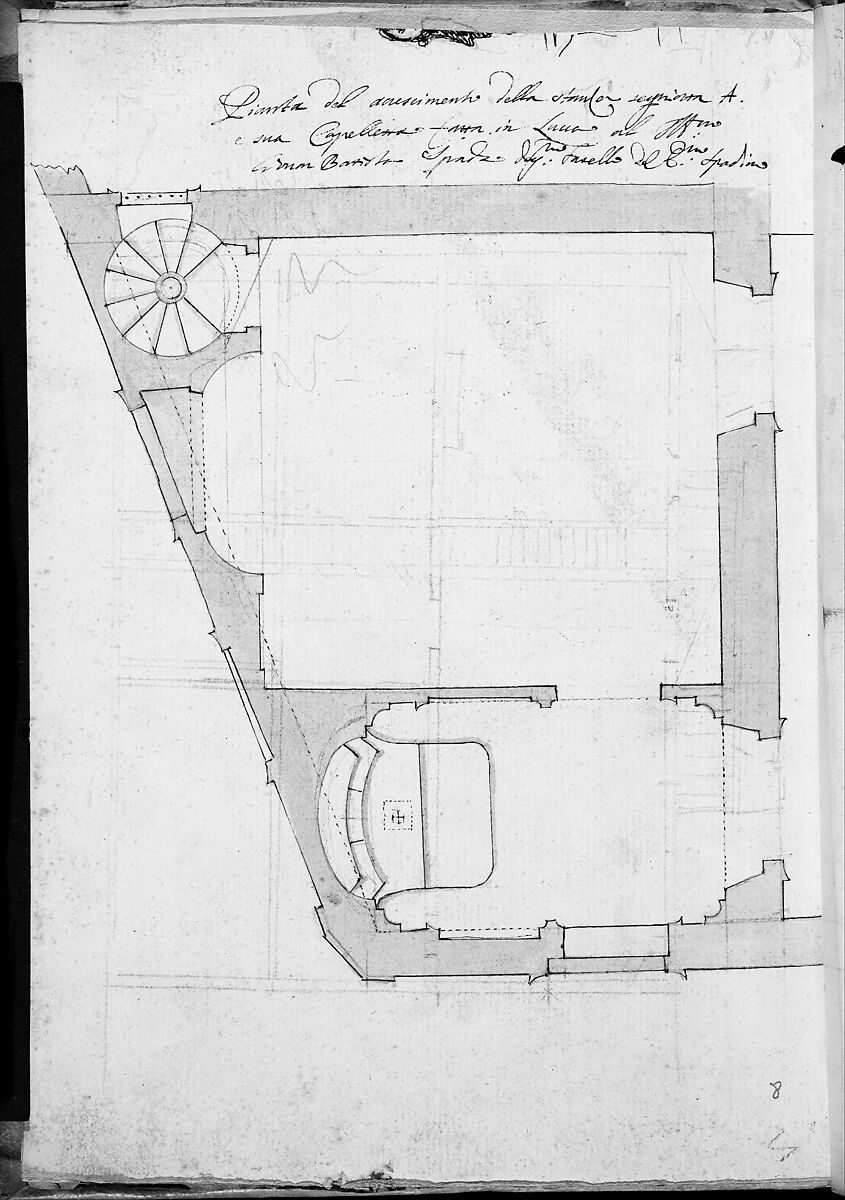 Album of Drawings, Filippo Juvarra (Italian, Messina 1678–1736 Madrid), 1)     Pen and brown ink, brush and gray wash.
2)     Pen and brown ink, over black chalk.
3)
4)     Black chalk.
5)     Pen and brown ink, over black chalk.
6)     Pen and brown ink, over black chalk.
7)     Pen and brown ink, black chalk transfer.
8)     Pen and brown ink, brush and gray wash, over black chalk.
9)     Black chalk.
10)   Black chalk.
11)   Black chalk, with pen and brown ink inscription and sketches.
12)
13)   Pen and brown ink, over traces of black chalk.
14)   Pen and brown ink.
15)   Pen and brown ink, over black chalk.
16)   Black chalk.
17)   Pen and brown ink, over black chalk.
18)   
19)   Black chalk.
20)   Black chalk.
21)   Black chalk, with some strengthening in pen and brown ink.
22)  
23)   Black chalk. 
24)   Black chalk.
25)   Black chalk.
26)   Black chalk.
27)   Black chalk.
28)   Black chalk.
29)   Black chalk.
30)   Black chalk.
31)   Black chalk.
32)   Black chalk.
33)   Black chalk.
34)   Black chalk.
35)   Black chalk.
36)   Black chalk.
37)   Black chalk.
38)   Black chalk.
39)   Black chalk.
40) 
41)
42)
43)
44)
45)
46)
47)
48)
49)
50)
51)    Black chalk, pen and brown ink.
52) 
53)    Black chalk, pen and brown ink.
54)
55)    Pen and brown ink, brush and wash, over black chalk.
56)
57)    Pen and brown ink, brush and wash, over black chalk.
58)    Pen and brown ink.
59)    Pen and brown ink, over black chalk.
60)    Pen and brown ink, over black chalk.
61)    Brush and gray wash, over black chalk on lightweight paper.
62)    
63)    Black chalk.
64)    
65)    Black chalk.
66)    Pen and brown ink, over black chalk.
67)    Pen and brown ink, brush and gray wash, over black chalk.
68)    Pen and brown ink, brush and two tones of gray wash, over black chalk.
69)    Pen and brown ink, brush and two tones of brown wash, over black chalk.
70)    Pen and brown ink.
71)    Black chalk.
72)
73)    Pen and brown ink, over black chalk.
74)    
75)    Pen and brown ink, brush and gray wash, over black chalk.
76)    Black chalk, pen and brown ink.
77)    Pen and brown ink, brush and gray wash, over black chalk.
78)    Pen and brown ink.
79)    Pen and brown ink, over black chalk.
80)    
81)    Pen and brown ink, over black chalk.
82)    
83)    Pen and brown ink, over black chalk.
84)
85)    Pen and brown ink, over black chalk.
86)
87)    Pen and brown ink, over black chalk.
88)
89)    Black chalk.
90)  
91)
92)    Black chalk.
93)    Pen and brown ink, over black chalk.
94)    Pen and brown ink, over black chalk.
95)    Pen and brown ink, over black chalk.
96)    
97)    Pen and brown ink, over black chalk.
98)    Pen and brown ink, over black chalk.
99)    Pen and brown ink, over black chalk.
100)
101)  Pen and brown ink, over black chalk.
102)  
103)  Black chalk.
104)  Pen and brown ink, over black chalk.
105)  Pen and brown ink, over black chalk.
106)  Pen and brown ink, over black chalk.
107)  Pen and brown ink, over black chalk.
108)
109)  Pen and brown ink, over black chalk.
110)  Pen and brown ink, over black chalk.
111)  Pen and brown ink, over black chalk.
112)  
113)  Pen and brown ink, over black chalk.
114)
115)  Black chalk.
116)  Pen and brown ink.
117)  Pen and brown ink, over black chalk.
118)  Pen and brown ink.
119)  Pen and brown ink, over black chalk.
120)  Pen and brown ink.
121)  Pen and brown ink.
122)  Pen and brown ink, over black chalk.
123)  Pen and brown ink, over black chalk.
124)  
125)  Pen and brown ink, brush and brown wash, over black chalk.
126)  Pen and brown ink.
127)  Pen and brown ink, over black chalk.
128)  1) Pen and brown ink.
         2) Black chalk.
129)  Pen and brown ink, over black chalk.
130)  
131)  Black chalk.
132)  
133)  Black chalk.
134)  Pen and brown ink, over black chalk.
135)  Pen and brown ink, over black chalk.
136)  Pen and brown ink, over black chalk.
137)  Pen and brown ink, brush and brown wash, over black chalk.
138)
139)  Pen and brown ink, over black chalk.
140)  
141)  
142)
143)  Pen and brown ink, over black chalk.
144)  
145)  Pen and brown ink, over black chalk.
146)  Black chalk.
147)  Pen and brown ink, brush and brown wash, over black chalk.
148)
149)  Pen and brown ink, over black chalk.
150)
151)  Pen and brown ink, over black chalk.
152)  
153)  Pen and brown ink, brush and brown wash, over black chalk.
154)  
155)  Pen and brown ink, over black chalk.
156)  Black chalk.
157)  Pen and brown ink, over black chalk.
158)  
159)  Pen and brown ink, brush and brown wash, over black chalk. 
160)  Black chalk.
161)  Black chalk.
162)
163)  Pen and brown ink.
164)  Pen and brown ink, over black chalk.
165)  Pen and brown ink, brush and brown wash, over black chalk.
166)  Pen and brown ink, over black chalk.
167)  Pen and brown ink, over black chalk.
168)
169)  Pen and brown ink, over black chalk.
170)  1)  Pen and brown ink.
         2)  Pen and brown ink.
         3)  Black chalk.
171)  Pen and brown ink.
172)  1)  Pen and brown ink.
         2)  Pen and brown ink, brush and brown wash.
173)  Pen and brown ink, over black chalk.
174)  Pen and brown ink, over black chalk.
175)  Pen and brown ink, brush and brown wash, over black chalk.
176)  
177)  Pen and brown ink, over black chalk.
178)
179)  Pen and brown ink, over black chalk.
180)
181)  Pen and brown ink, over black chalk.
182)  Black chalk.
183)  Pen and brown ink, over black chalk.
184)
185)  Pen and brown ink, over black chalk.
186)  
187)  Pen and brown ink, over black chalk.
188)
189)  Pen and brown ink, over black chalk.
190)  Black chalk.
191)  Black chalk.
192)  Pen and brown ink, over black chalk.
193)  
194)  Pen and brown ink, over black chalk.
195)  Black chalk, with a small remaining portion of a sketch in pen and brown ink.
196)  Pen and brown ink, over black chalk.
197)  Pen and brown ink, over black chalk.
198)  Black chalk.
199)  Pen and brown ink, over black chalk.
200)  
201)  Black chalk.
202)
203)  Pen and brown ink, brush and brown wash, over black chalk.
204)  
205)  Pen and brown ink, brush and brown wash, over black chalk.
206)  
207)  Pen and brown ink, over black chalk.
208)
209)  Pen and brown ink, brush and brown wash, over black chalk.
210)  
211)  Pen and brown ink, over black chalk.
212)
213)  Pen and brown ink, brush and brown wash, over black chalk.
214)  
215)  
216)  Black chalk, brush and brown wash.
217)  Pen and brown ink, brush and brown wash, over black chalk.
218)  Brush and gray wash, over black chalk.
219)  Pen and brown ink, brush and brown wash, over black chalk.
220)  Black chalk.
221)  Pen and brown ink, brush and brown wash, over black chalk.
222)  Pen and brown ink.
223)  Pen and brown ink, over black chalk.
224)  Pen and brown ink, over black chalk.
225)  Pen and brown ink, brush and brown wash, over black chalk.
226)  Black chalk.
227)  Pen and brown ink, over black chalk.
228)  Pen and brown ink, over black chalk.
229)  Pen and brown ink.
230)  Pen and brown ink, over black chalk.
231)  Pen and brown ink, over black chalk.
232)  
233)  Black chalk.
234)  Pen and brown ink.
235)  Pen and brown ink, over black chalk.
236)  
237)  Black chalk.
238)  Pen and brown ink, over black chalk.
239)  Pen and brown ink, over black chalk.
240)  Black chalk, brush and gray wash.
241)  Black chalk, brush and gray wash.
242)  Black chalk, brush and gray wash.
243)  Pen and brown ink, over black chalk.
244)  
245)  Pen and brown ink, brush and brown wash, over black chalk.
246)  Pen and brown ink, over black chalk.
247)  Pen and brown ink, over black chalk.
248)  Pen and brown ink, over black chalk.
249)  Pen and brown ink, brush and brown wash, over black chalk.
250)