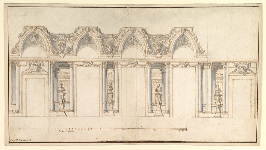 Design for the Decoration of a Palace Interior
