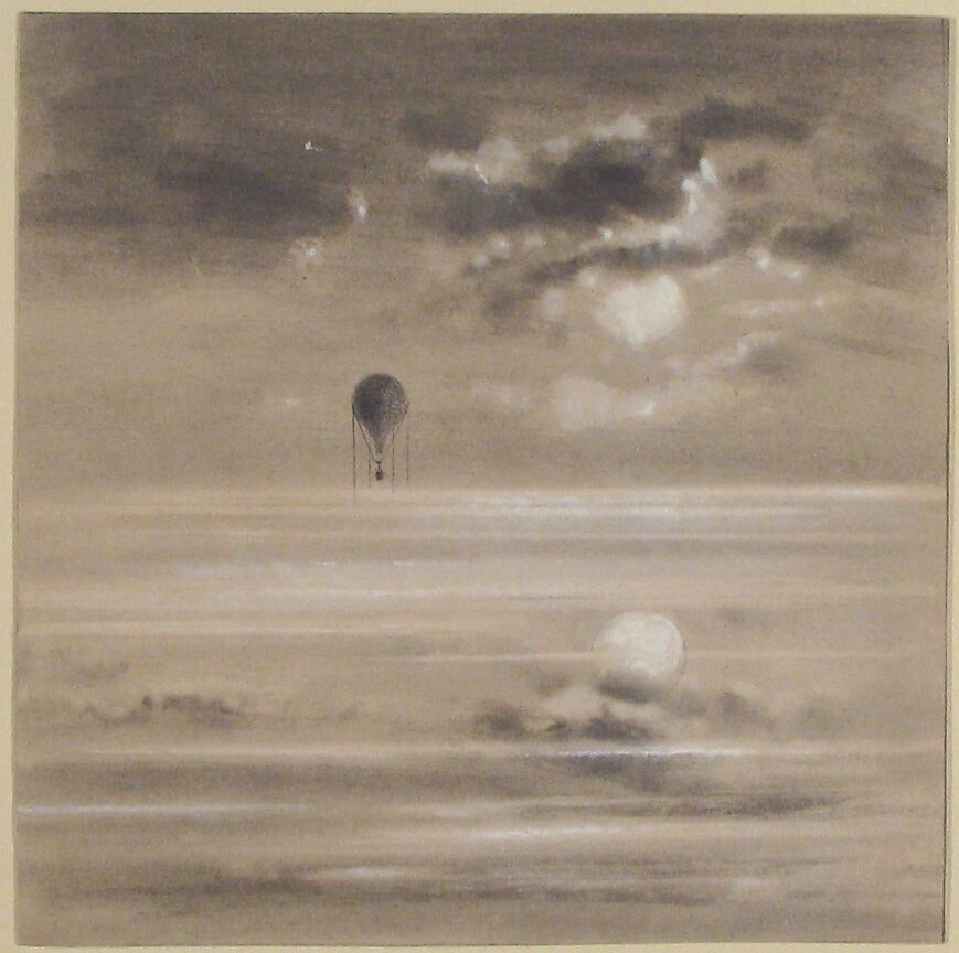 Drawing for an Illustration in "Voyages du Flandre", Albert-Charles Tissandier (French, Anglure, 1839–1906), Graphite and brush and wash