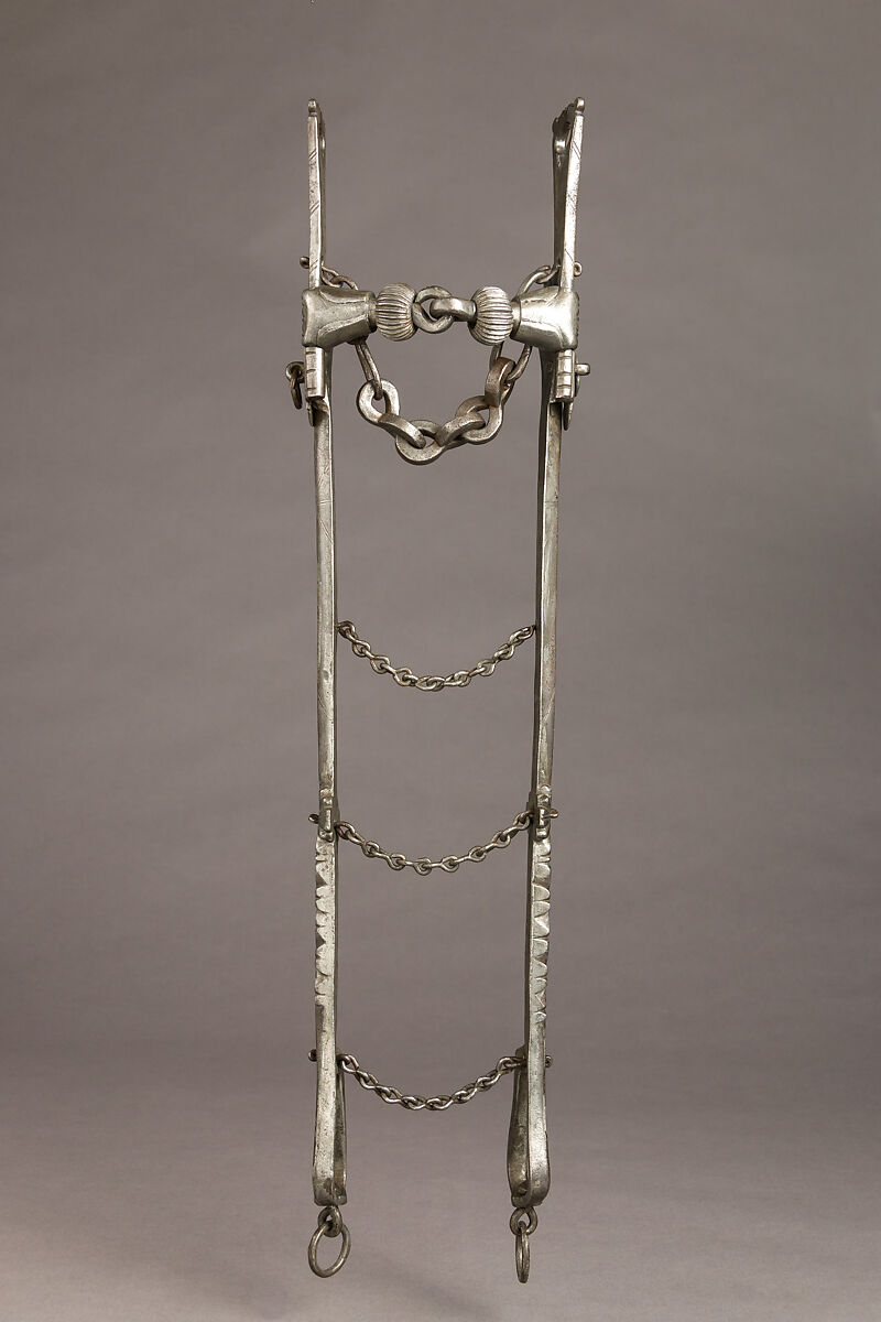 Curb Bit, Iron alloy, tin, copper, German