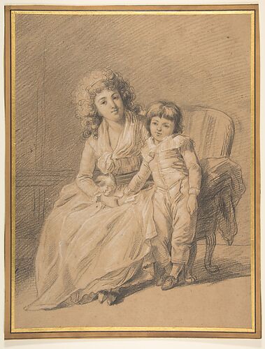 Portrait of a Mother and Child