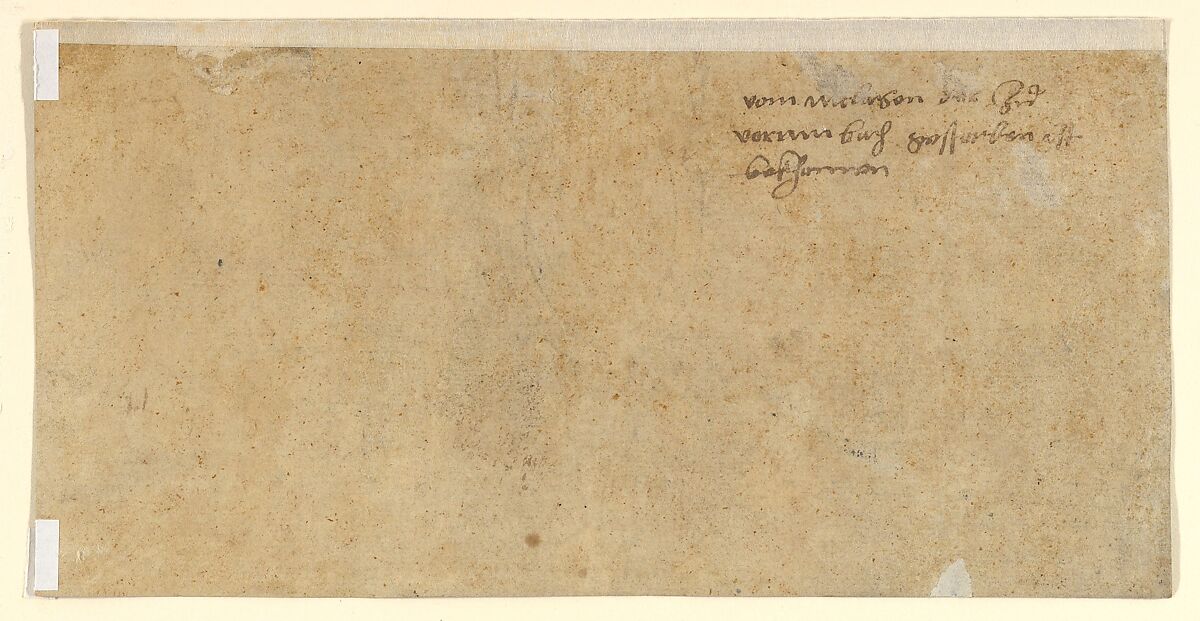 Saint Thomas, Hans Holbein the Younger (German, Augsburg 1497/98–1543 London), Pen and black ink, brush and gray wash, heightened with white gouache