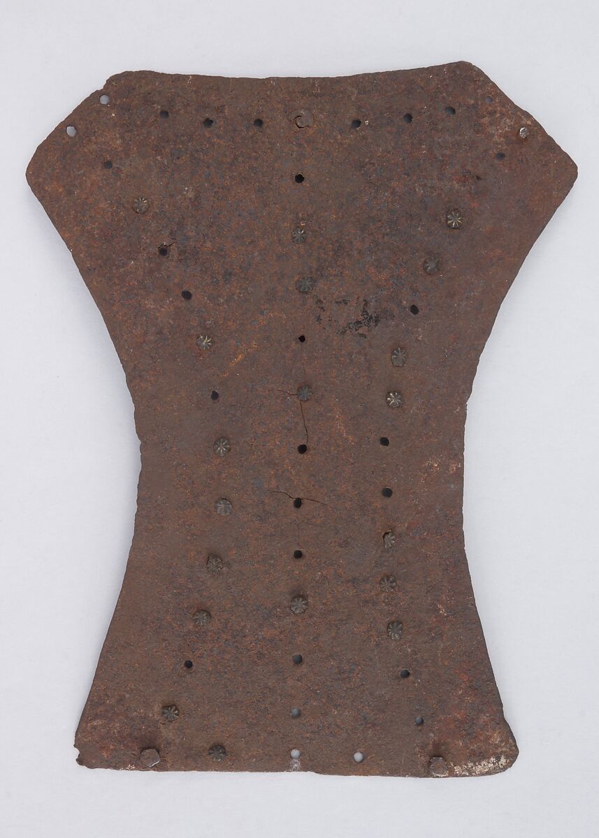 Brigandine Plate, Iron alloy, Italian 