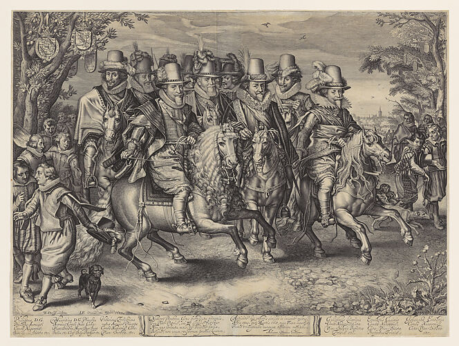 Cavalcade of Eleven Princes of the House of Nassau-Orange