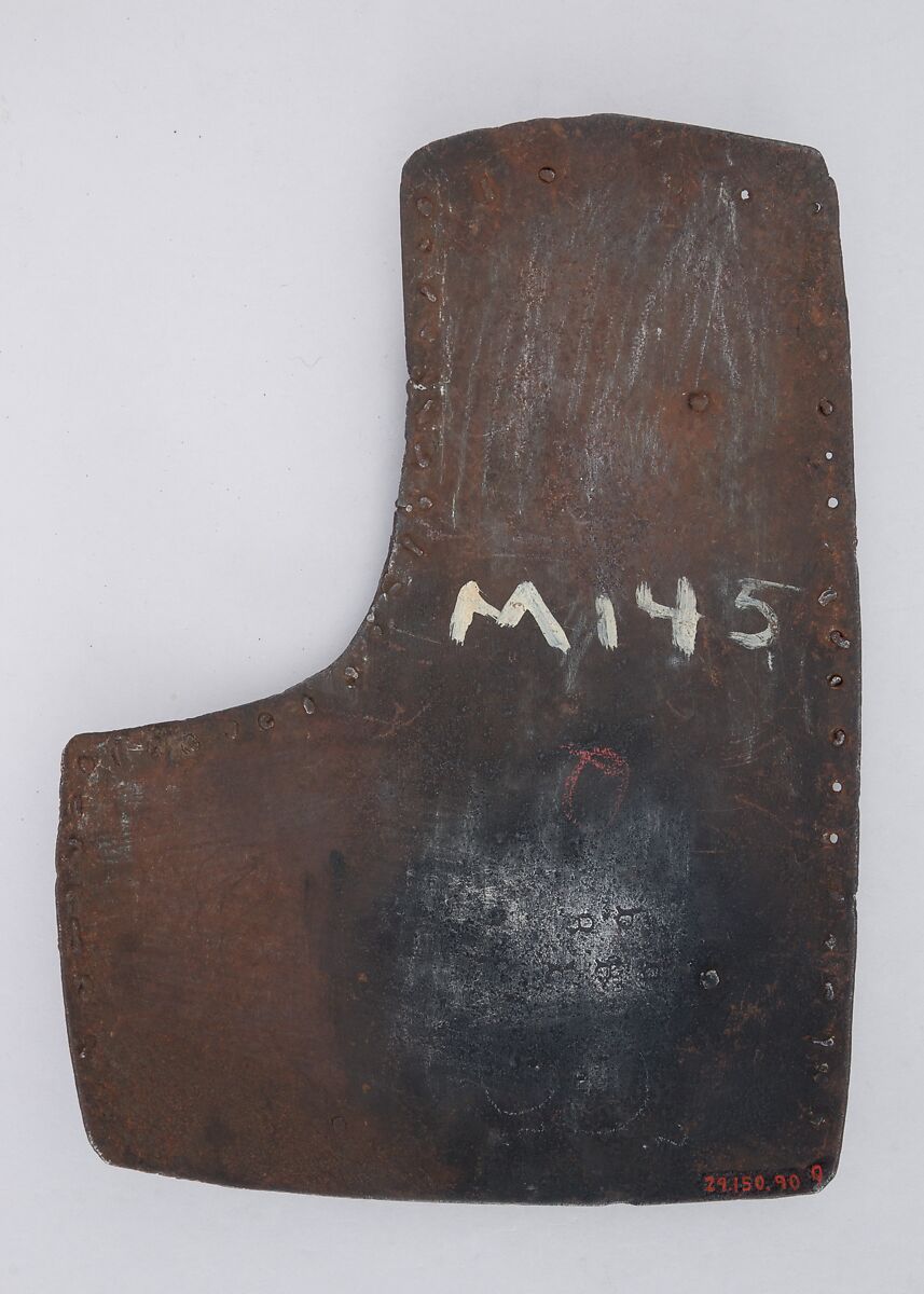 Brigandine Plate, Iron alloy, Italian