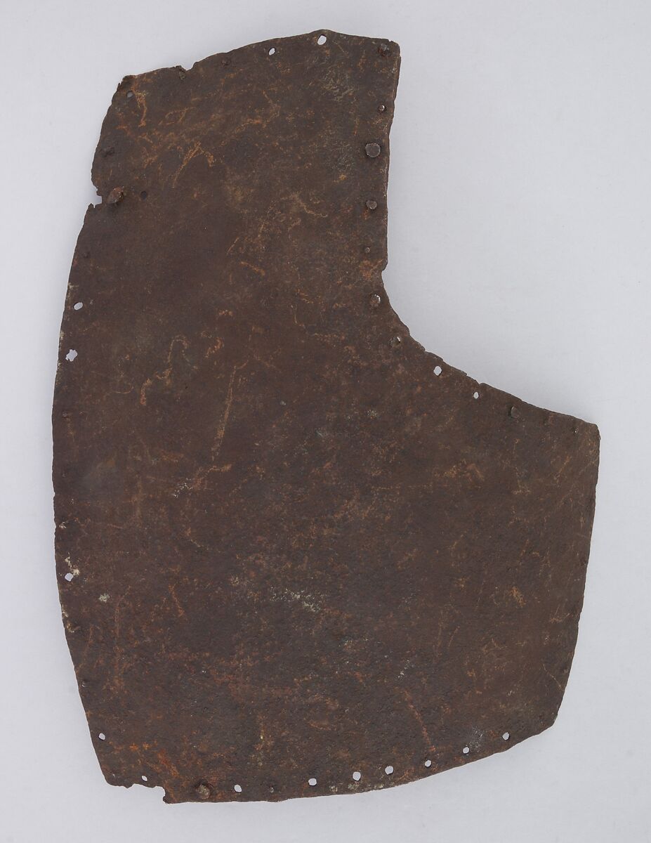 Brigandine Plate, Iron alloy, Italian 