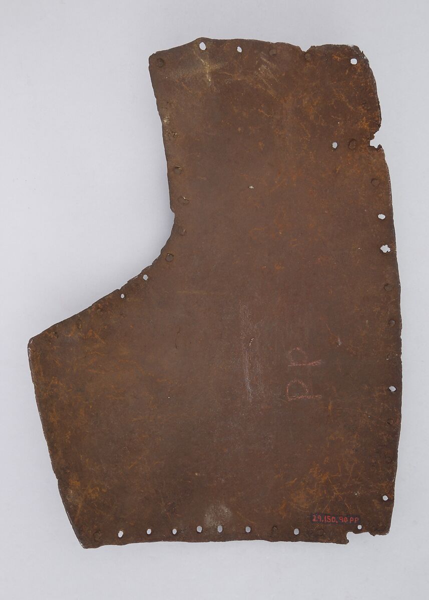 Brigandine Plate, Iron alloy, Italian