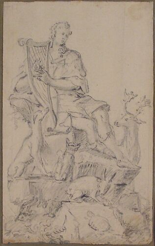 Apollo or Orpheus surrounded by Animals