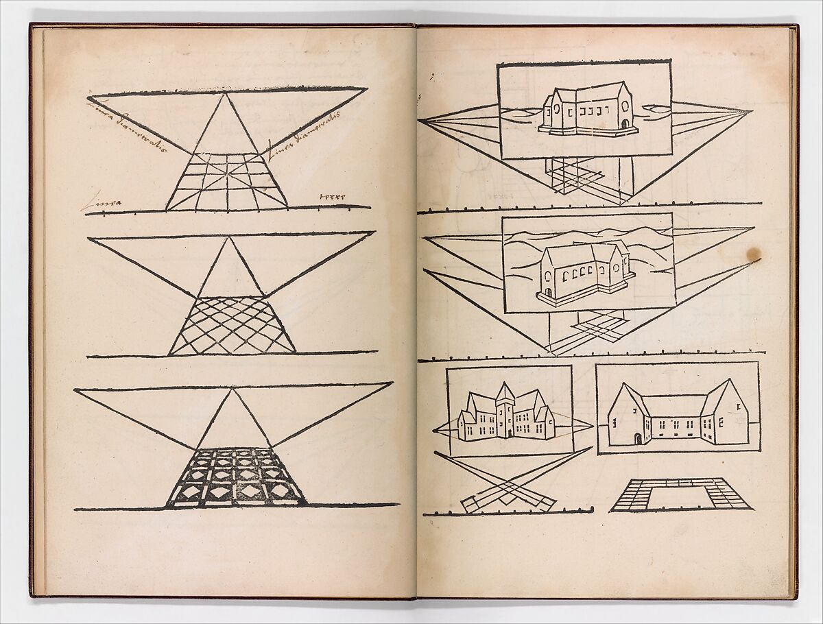 Von der Kunnst Perspectiva, Jean Pelerin (French, Bois Jouan 1435/40?–1524 Toul), Woodcut 