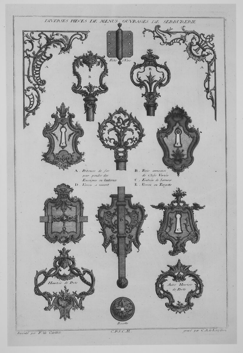 Morceaux de Caprice (1er - 20ième Livre) (Sammelwerk, 2. Reihe), François de Cuvilliés the Younger (German, 1731–1777), Engraving 