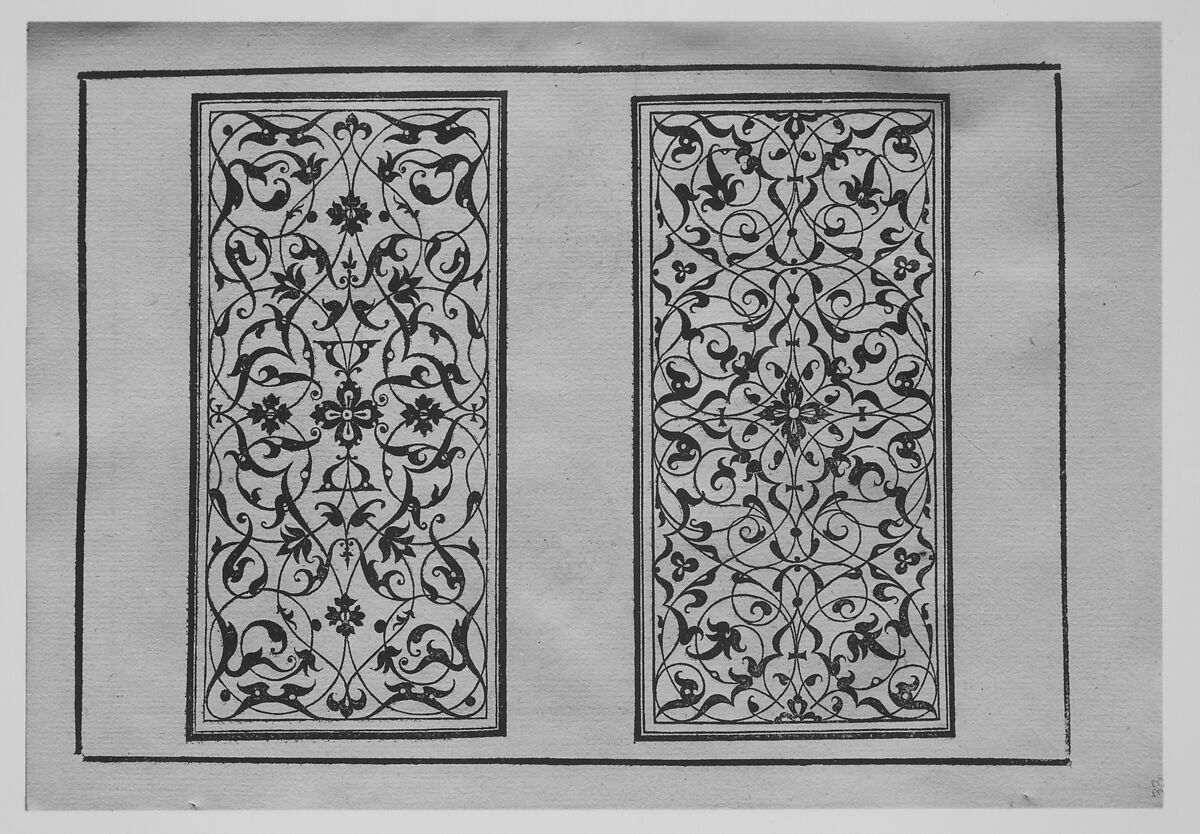 Grotesken und Mauresken, Peter Flötner (German, Thurgau 1485–1546 Nuremberg), Woodcut