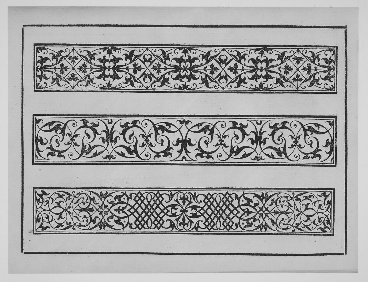 Grotesken und Mauresken, Peter Flötner (German, Thurgau 1485–1546 Nuremberg), Woodcut