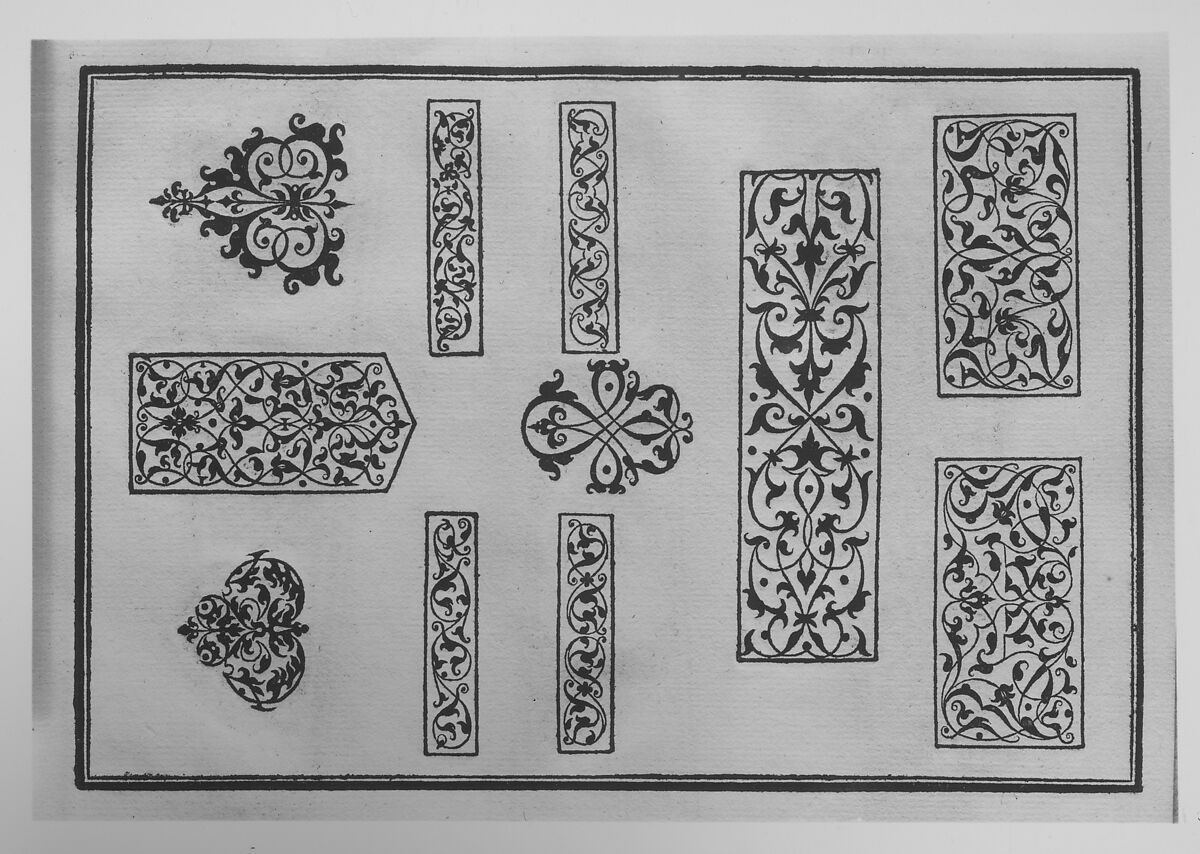 Grotesken und Mauresken, Peter Flötner (German, Thurgau 1485–1546 Nuremberg), Woodcut