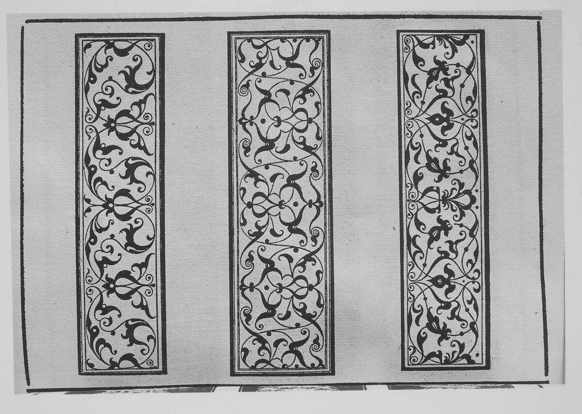 Grotesken und Mauresken, Peter Flötner (German, Thurgau 1485–1546 Nuremberg), Woodcut