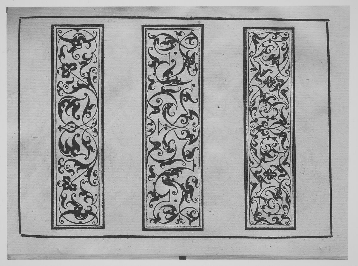 Grotesken und Mauresken, Peter Flötner (German, Thurgau 1485–1546 Nuremberg), Woodcut