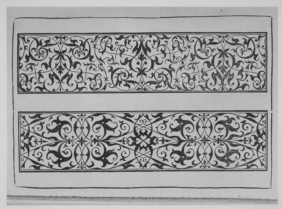 Grotesken und Mauresken, Peter Flötner (German, Thurgau 1485–1546 Nuremberg), Woodcut