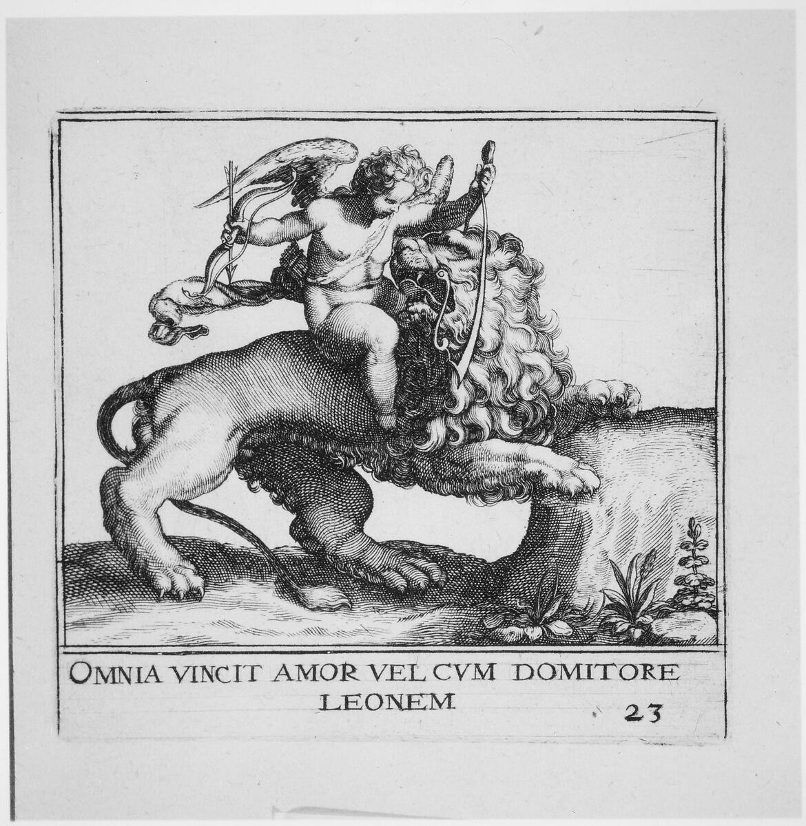 Emblemata Secularia, Theodor de Bry (Netherlandish, Liège 1528–1598 Frankfurt), Engraving, woodcut