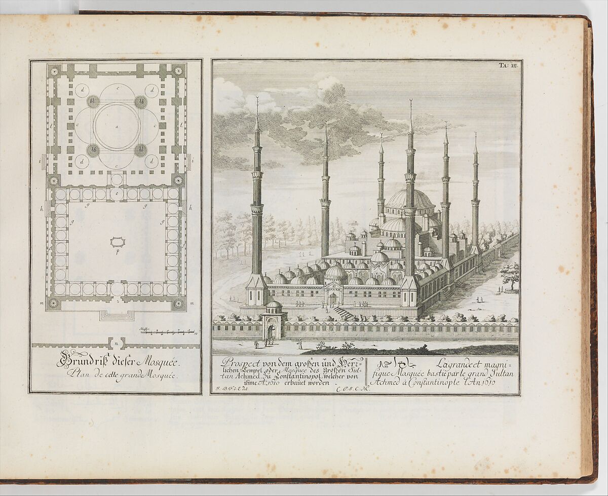 Entwurff Einer Historischen Architectur (5 parts), Johann Bernhard Fischer von Erlach (Austrian, Graz 1656–1723 Vienna), Illustrations: engraving