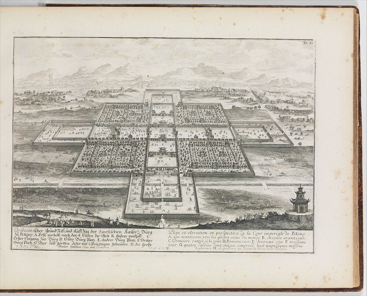 Entwurff Einer Historischen Architectur (5 parts), Johann Bernhard Fischer von Erlach (Austrian, Graz 1656–1723 Vienna), Illustrations: engraving
