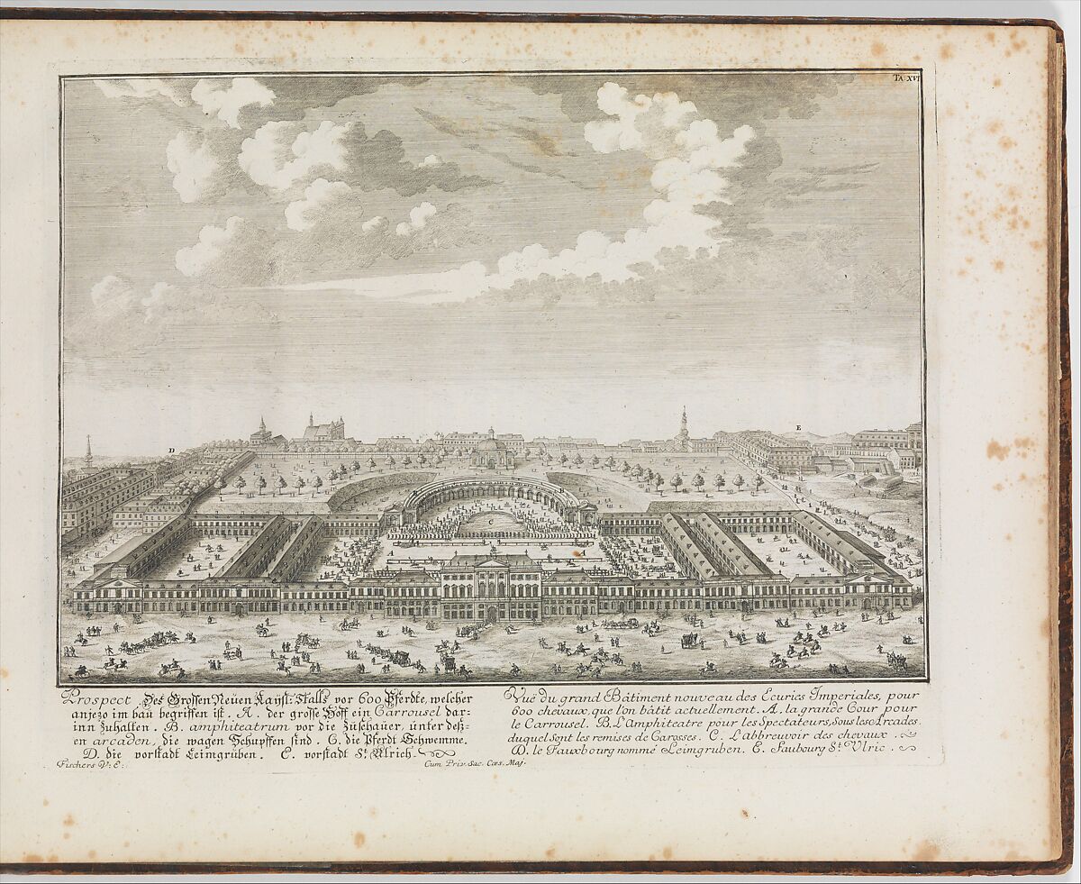 Entwurff Einer Historischen Architectur (5 parts), Johann Bernhard Fischer von Erlach (Austrian, Graz 1656–1723 Vienna), Illustrations: engraving