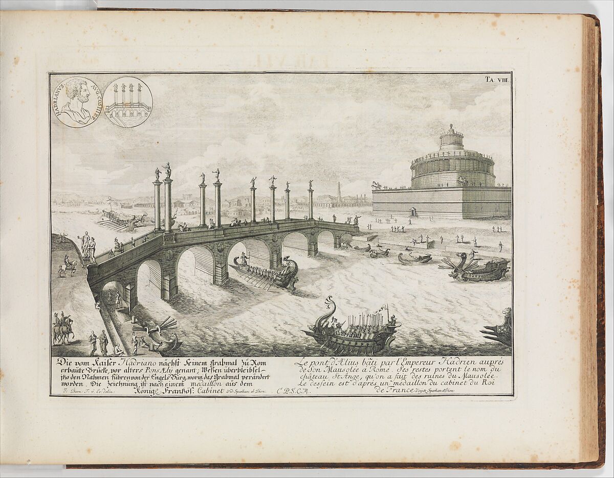 Entwurff Einer Historischen Architectur (5 parts), Johann Bernhard Fischer von Erlach (Austrian, Graz 1656–1723 Vienna), Illustrations: engraving