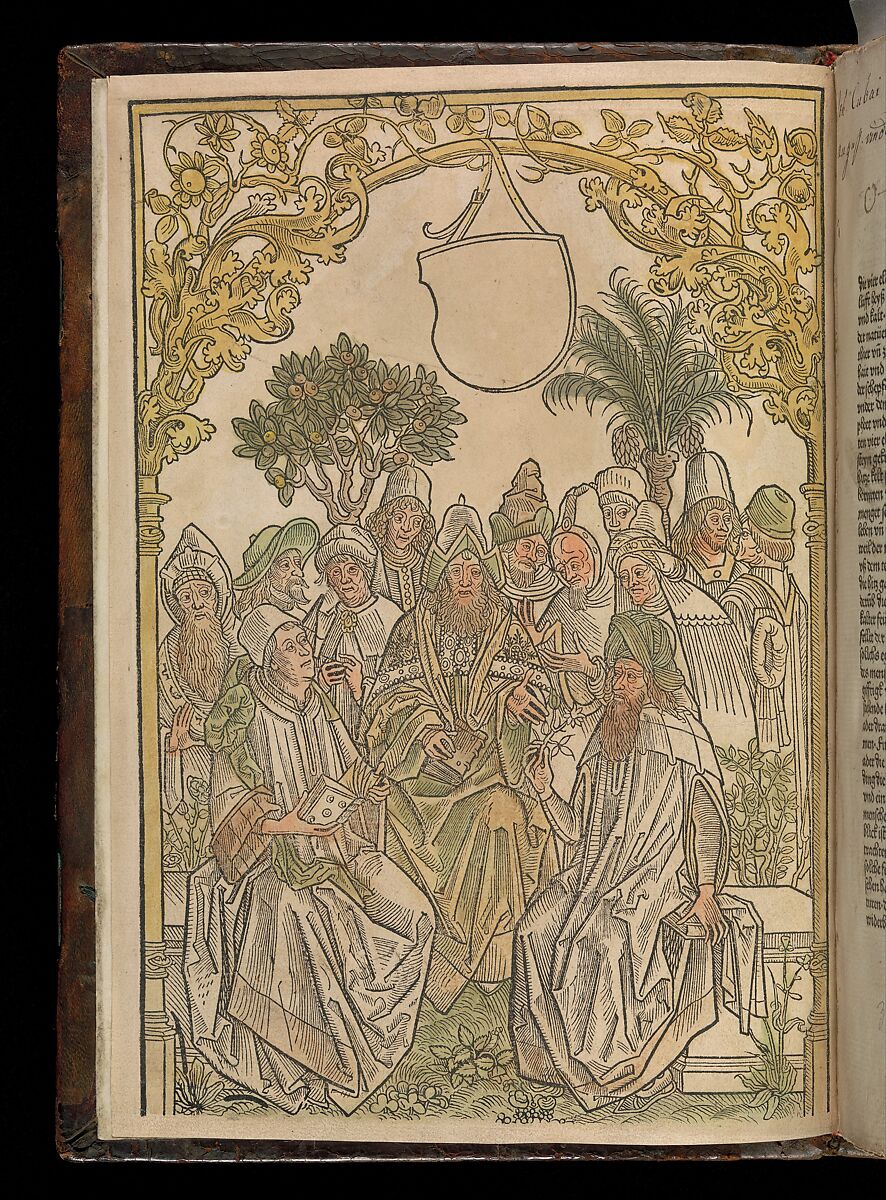 Gart der  gesuntheit - Ortus sanitatis (Herbarius), Peter Schöffer the Elder (German, Gernsheim 1425–1503 Mainz), plates: hand colored woodcuts