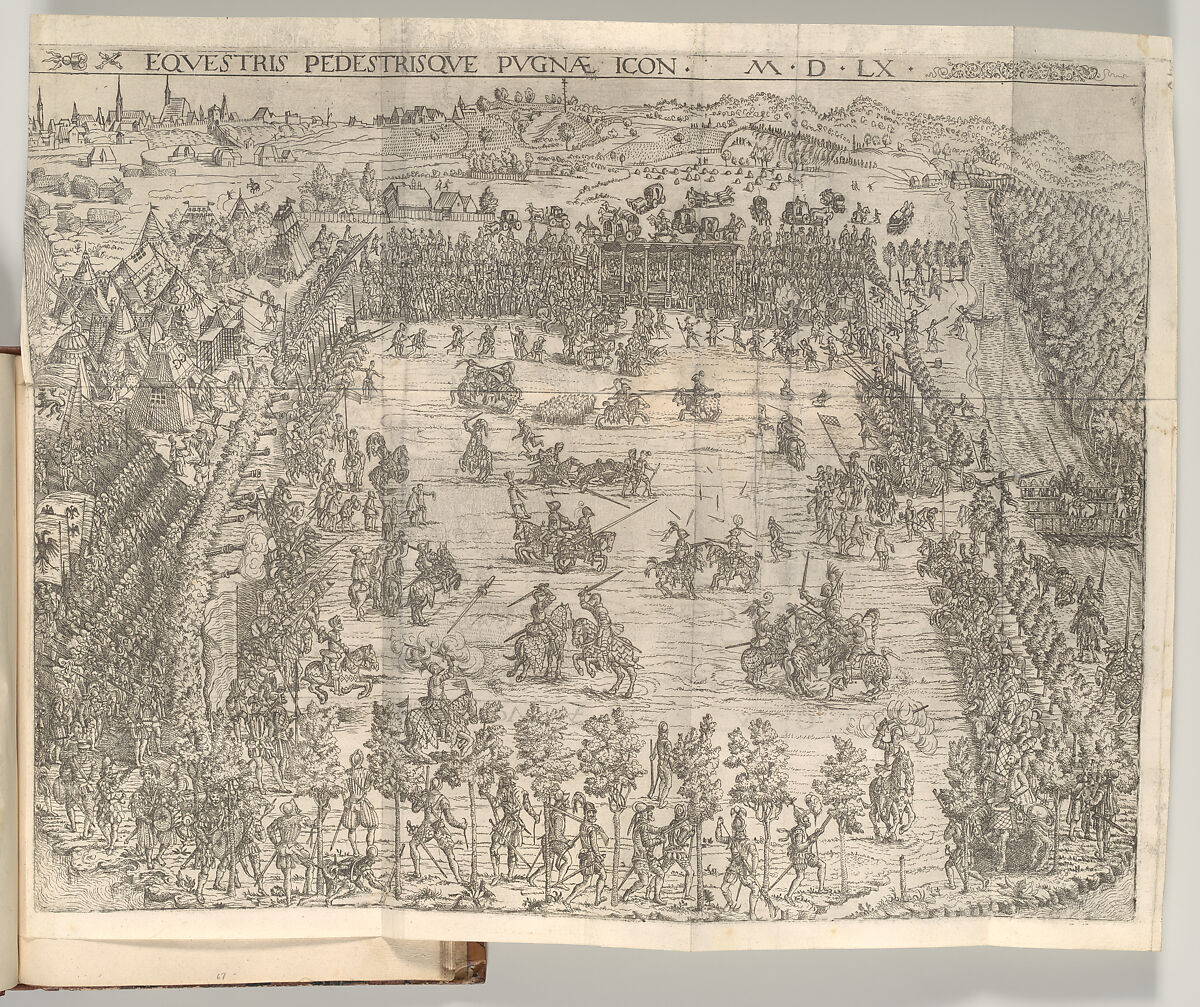 Tournament Book of Knightly Acts (Thurnier Buech Warhafftiger Ritterlicher Thaten), Hanns Lautensack (German, Bamberg (?) ca. 1520–1564/66 Vienna), Etchings, woodcuts and letterpress