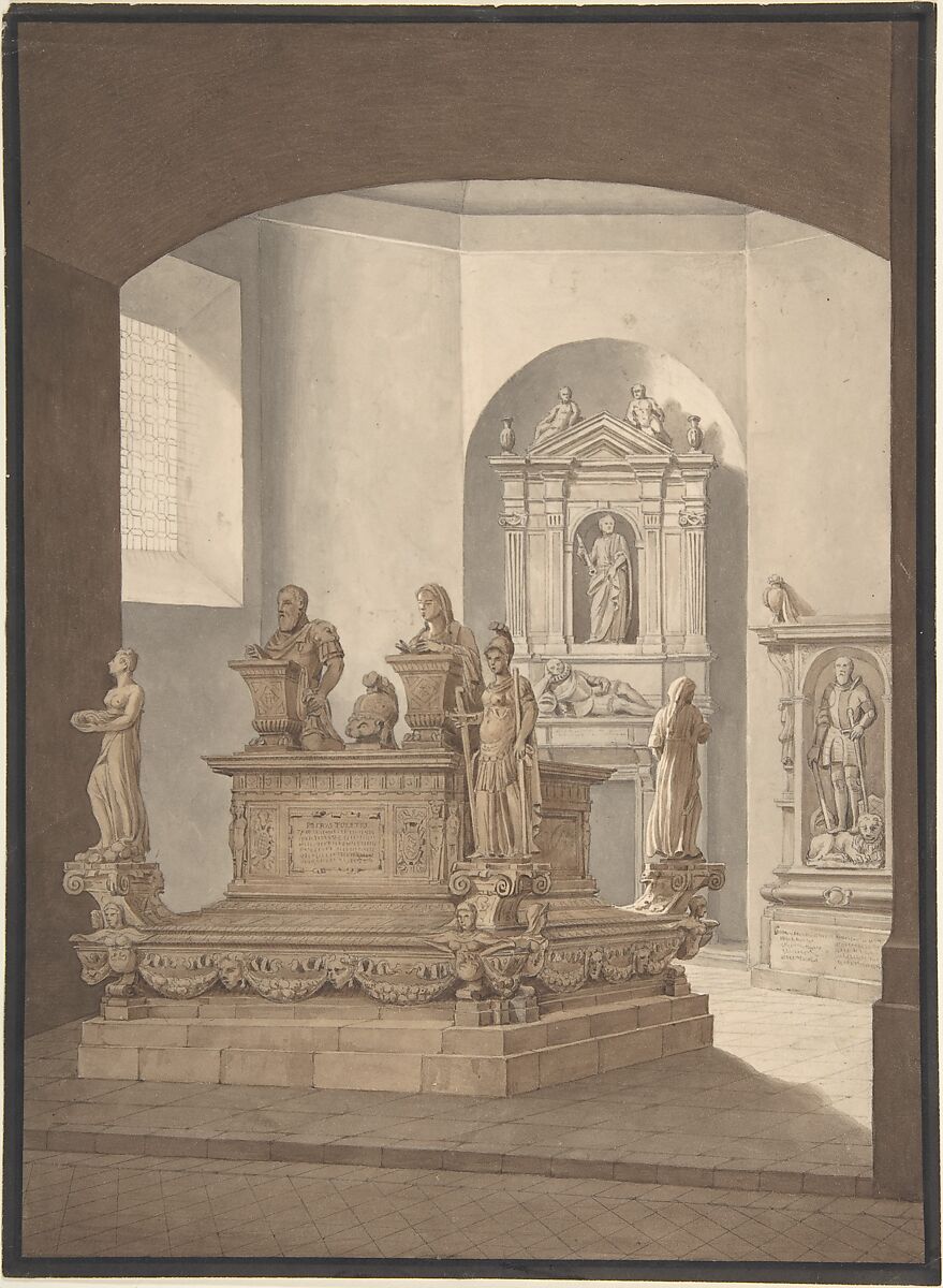 Tomb of Don Pedro de Toledo in San Gracomo degli Spagnuoli, Naples, After Giovanni Marigliano (Giovanni da Nola) (Italian, Nola ca. 1488–1558, active Naples) 