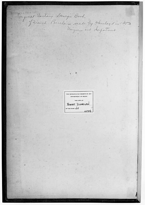 Design for a Tea Pot Removed from the Factory Record Book, Haviland &amp; Co. (American and French, 1864–1931), Pen and ink and graphite