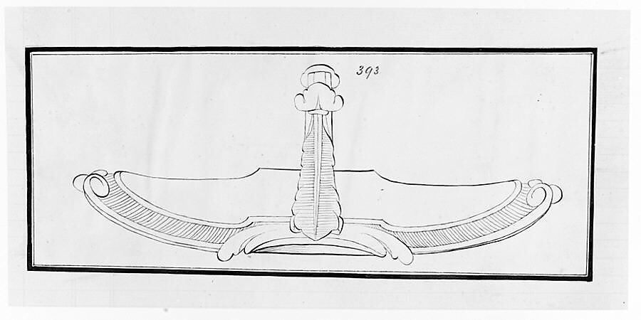 Design for a Tea Pot Removed from the Factory Record Book, Haviland &amp; Co. (American and French, 1864–1931), Pen and ink and graphite