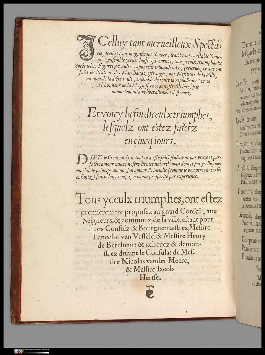 Le triomphe d'Anvers faict en la susception du Prince Philips, Prince d'Espaign[e], Pieter Coecke van Aelst (Netherlandish, Aelst 1502–1550 Brussels), Woodcuts