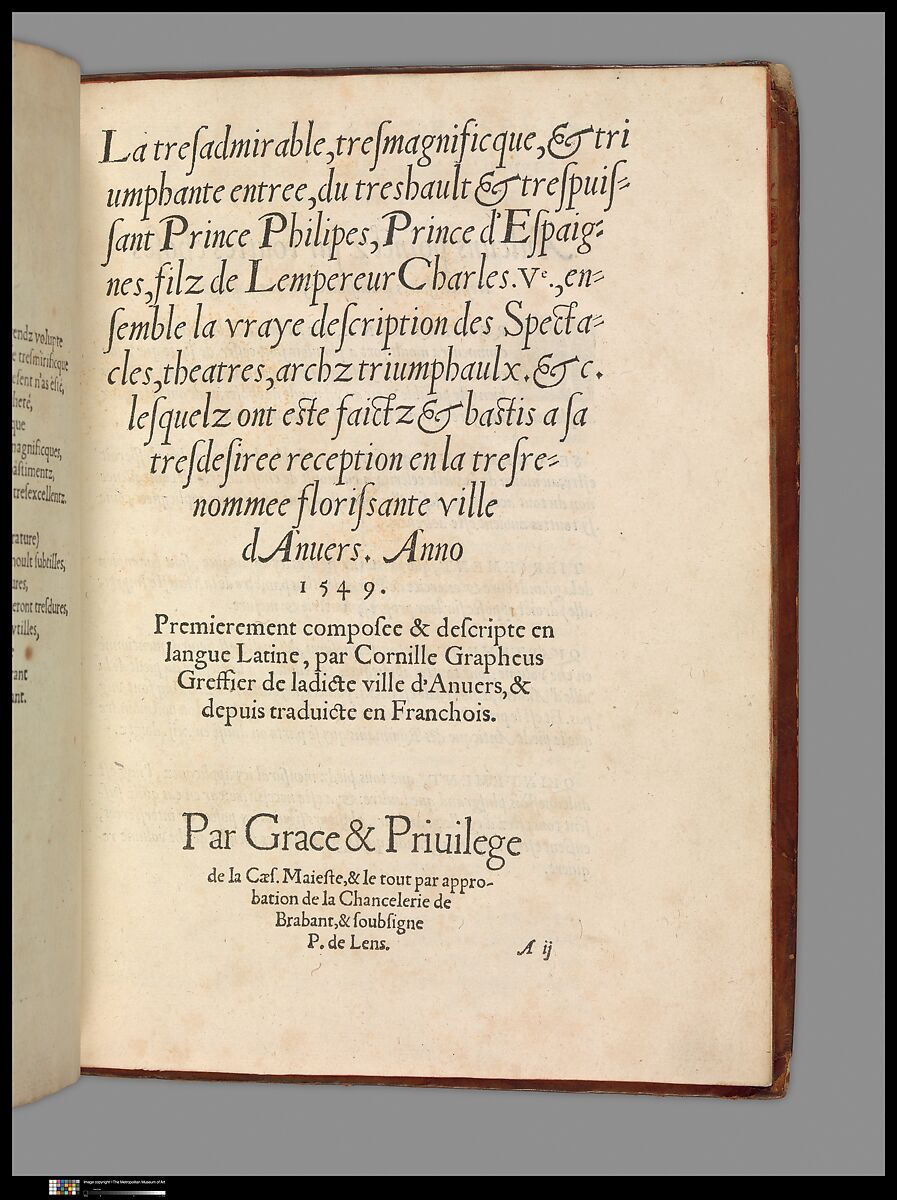 Le triomphe d'Anvers faict en la susception du Prince Philips, Prince d'Espaign[e], Pieter Coecke van Aelst (Netherlandish, Aelst 1502–1550 Brussels), Woodcuts