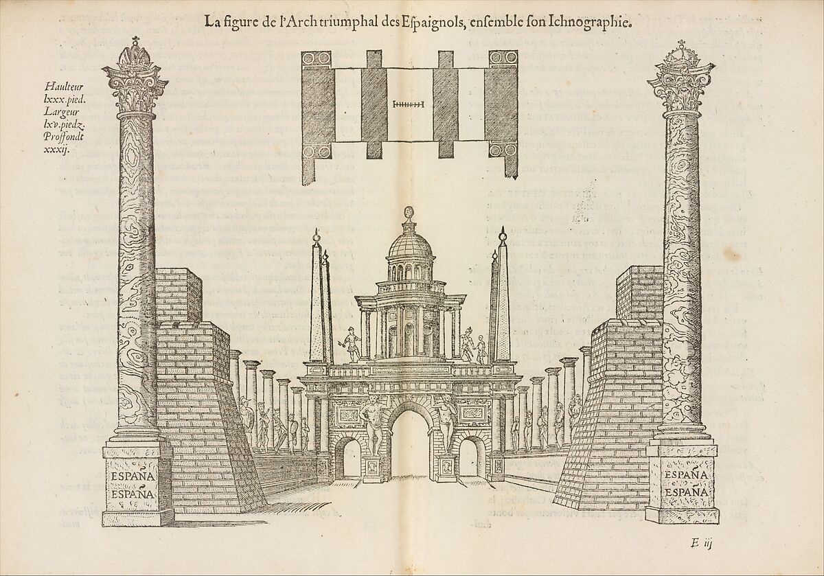 Le triomphe d'Anvers faict en la susception du Prince Philips, Prince d'Espaign[e], Pieter Coecke van Aelst (Netherlandish, Aelst 1502–1550 Brussels), Woodcuts