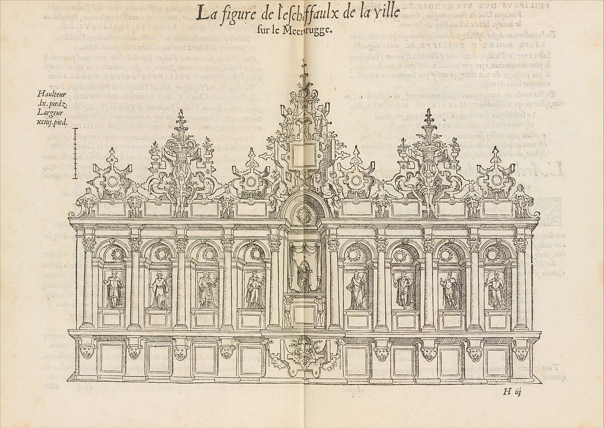 Le triomphe d'Anvers faict en la susception du Prince Philips, Prince d'Espaign[e], Pieter Coecke van Aelst (Netherlandish, Aelst 1502–1550 Brussels), Woodcuts