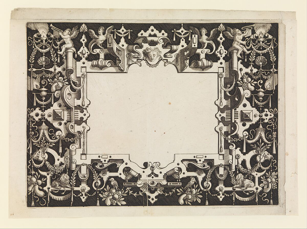 [Frames for Mirrors], Nicolaes de Bruyn (Netherlandish,  Antwerp 1571–1656 Rotterdam), Etchings 