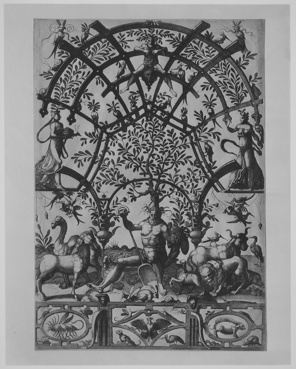 Various Plates of Grotesques from Three Series, Cornelis Floris II (Netherlandish, Antwerp before 1514–1575 Antwerp), Etching