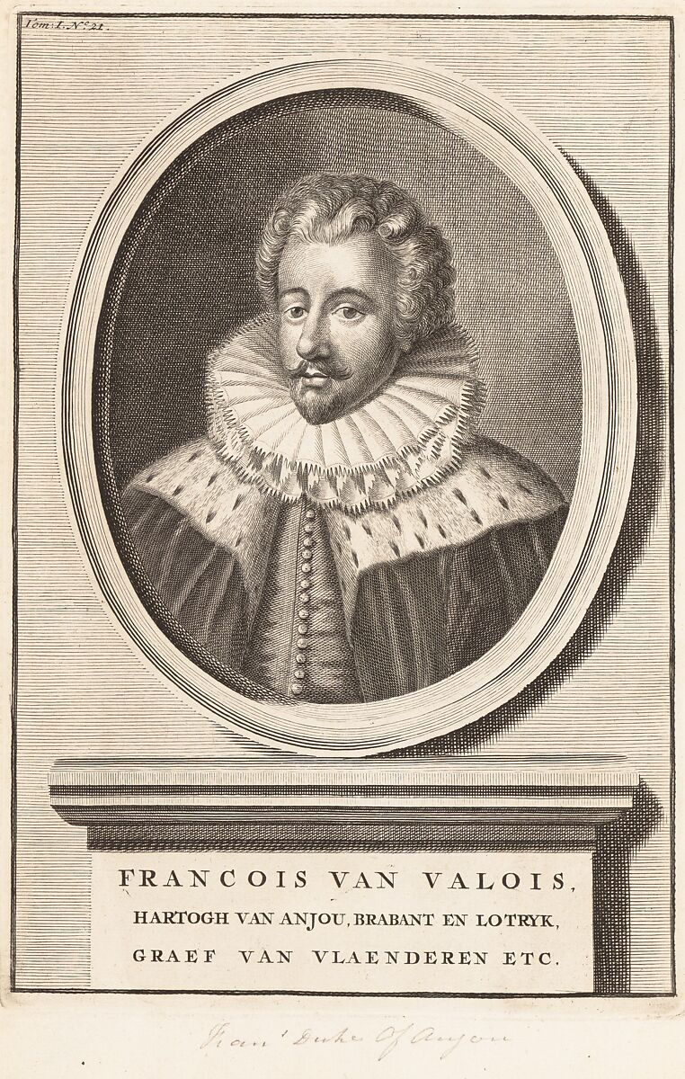 La Joyeuse & magnifique Entrée de Monseigneur François, Fils de France, et Frere Unique du Roy,..., Duc de Brabant, ... en sa tres-renommé ville d' Anvers, Attributed to Abraham de Bruyn (Flemish, Antwerp 1540–1587 Cologne (?)), Engravings and etchings 