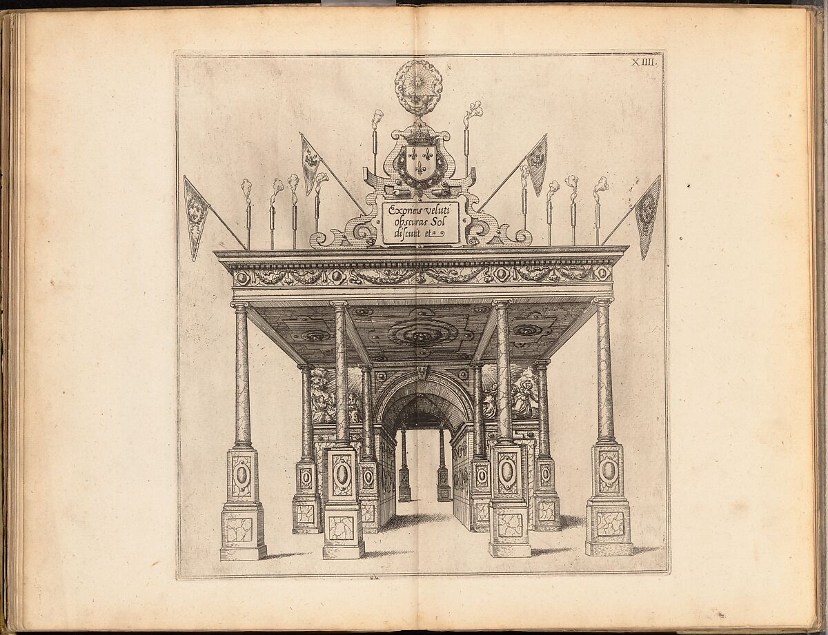 La Joyeuse & magnifique Entrée de Monseigneur François, Fils de France, et Frere Unique du Roy,..., Duc de Brabant, ... en sa tres-renommé ville d' Anvers, Attributed to Abraham de Bruyn (Flemish, Antwerp 1540–1587 Cologne (?)), Engravings and etchings