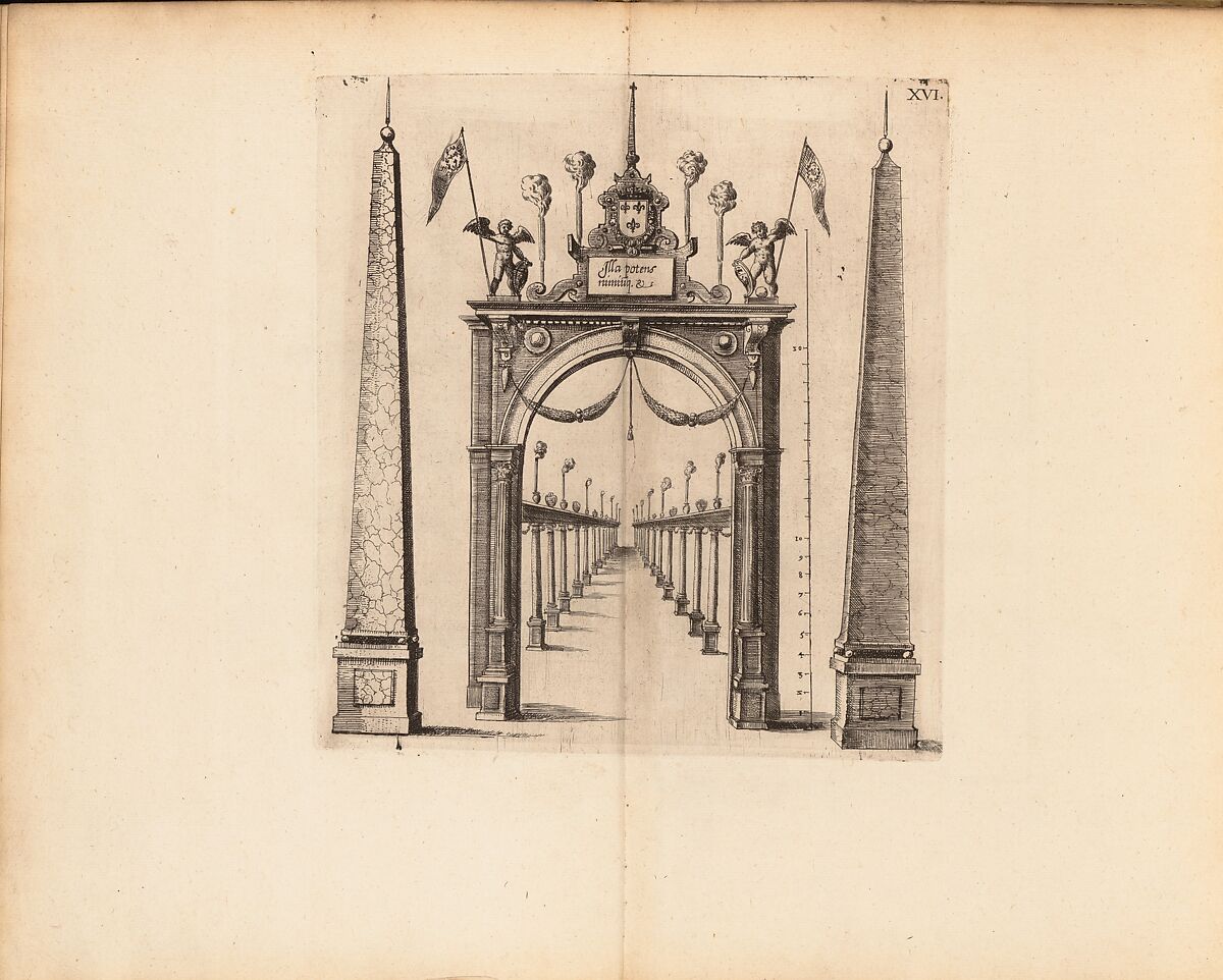 La Joyeuse & magnifique Entrée de Monseigneur François, Fils de France, et Frere Unique du Roy,..., Duc de Brabant, ... en sa tres-renommé ville d' Anvers, Attributed to Abraham de Bruyn (Flemish, Antwerp 1540–1587 Cologne (?)), Engravings and etchings