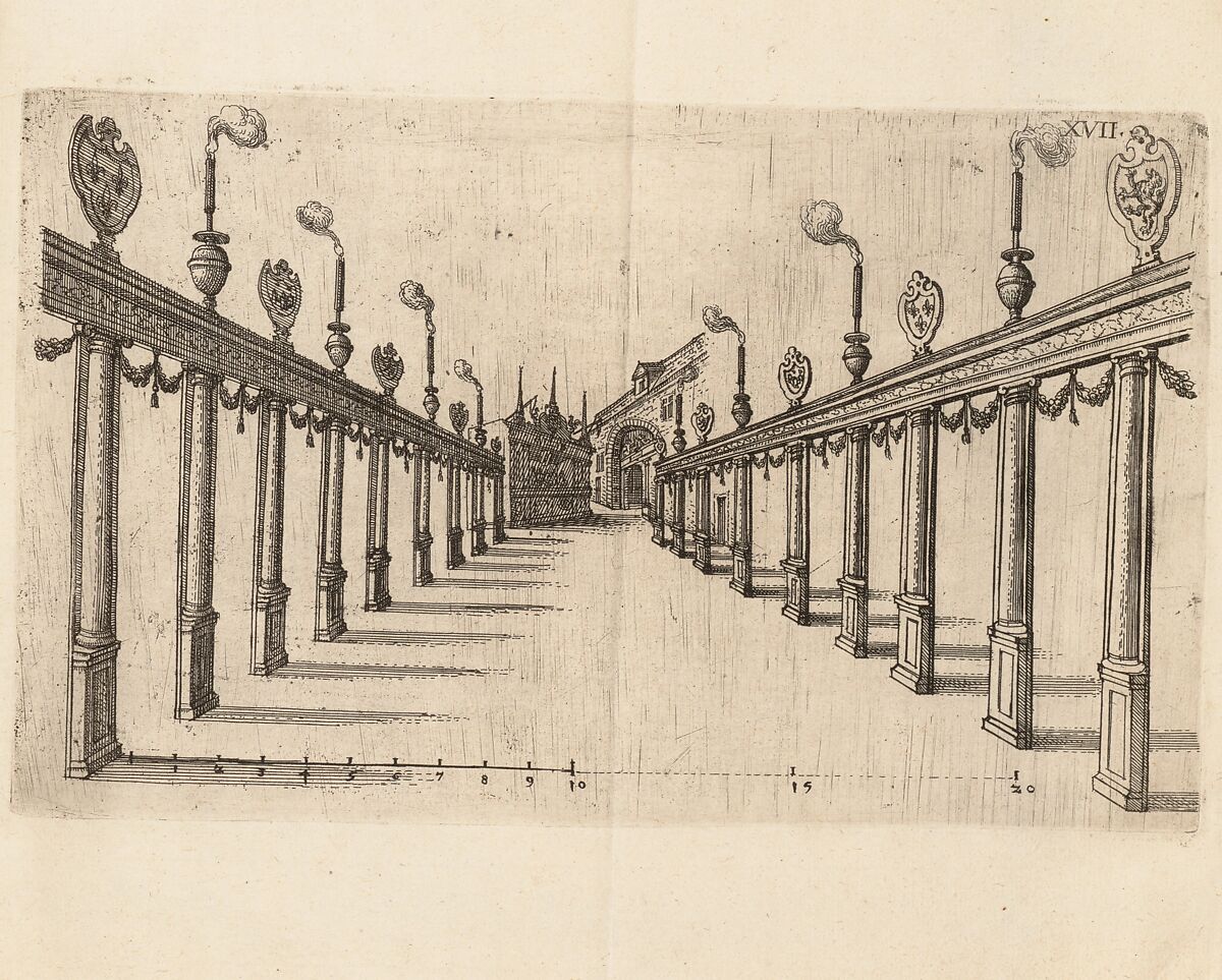 La Joyeuse & magnifique Entrée de Monseigneur François, Fils de France, et Frere Unique du Roy,..., Duc de Brabant, ... en sa tres-renommé ville d' Anvers, Attributed to Abraham de Bruyn (Flemish, Antwerp 1540–1587 Cologne (?)), Engravings and etchings