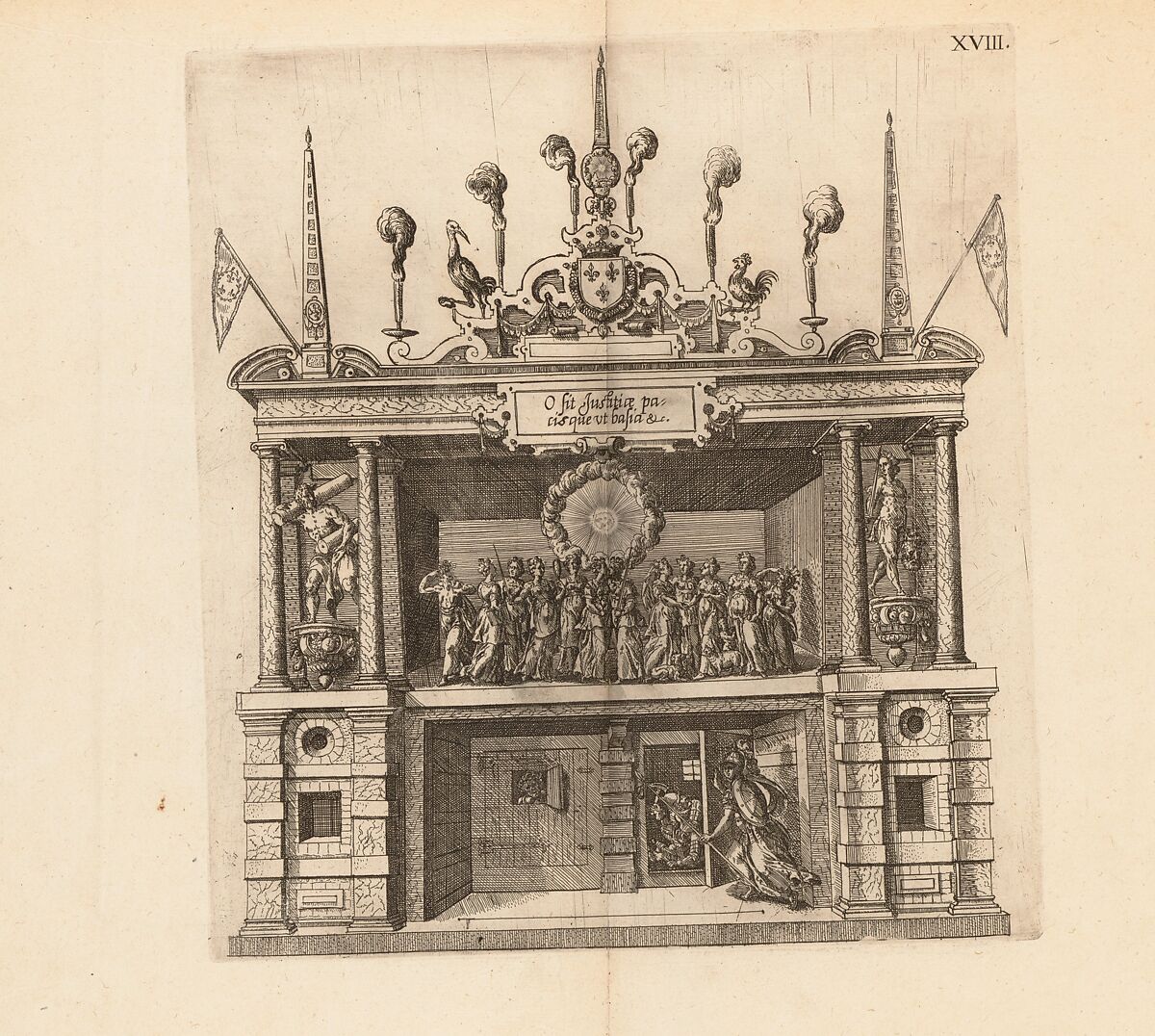 La Joyeuse & magnifique Entrée de Monseigneur François, Fils de France, et Frere Unique du Roy,..., Duc de Brabant, ... en sa tres-renommé ville d' Anvers, Attributed to Abraham de Bruyn (Flemish, Antwerp 1540–1587 Cologne (?)), Engravings and etchings